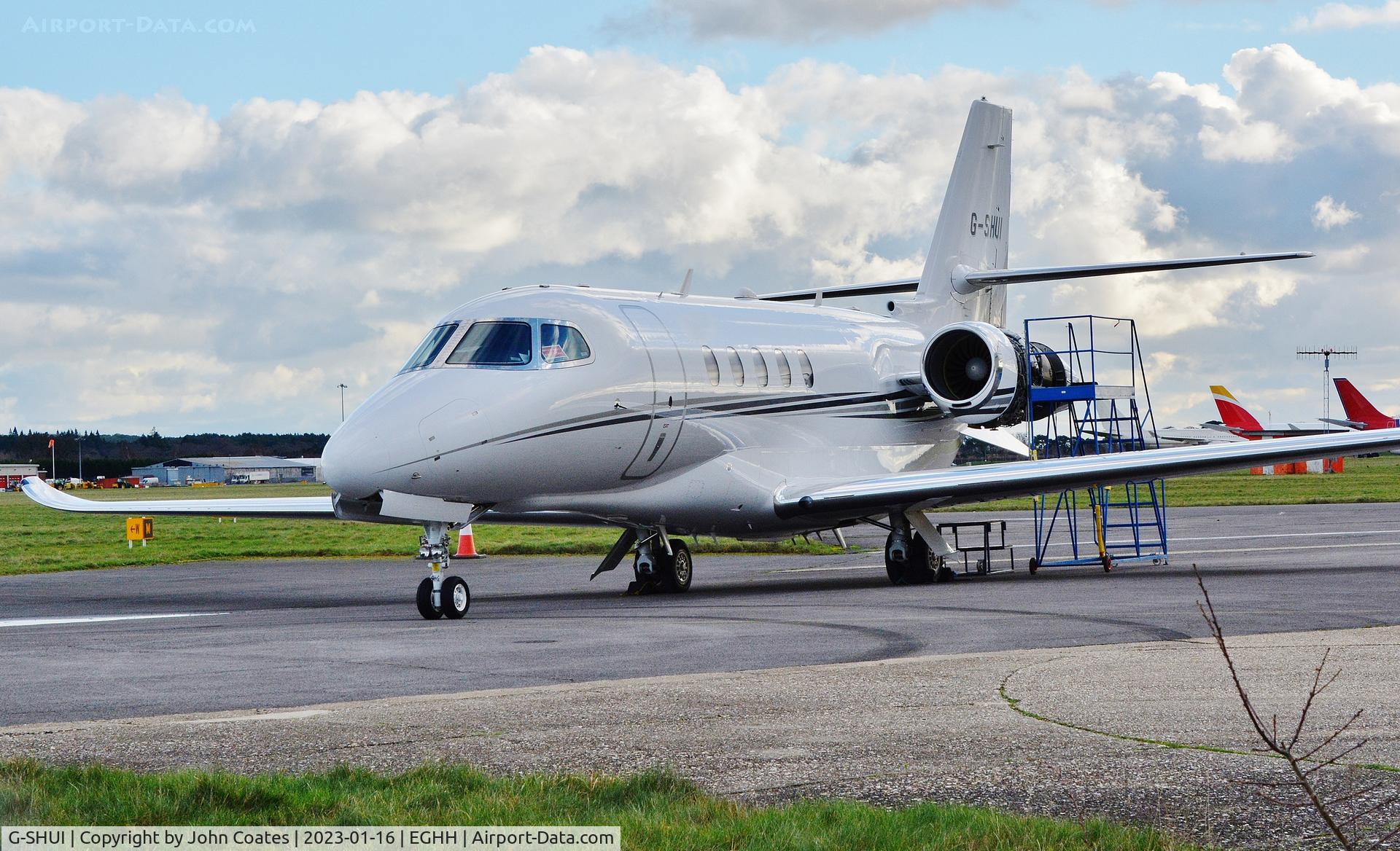 G-SHUI, 2017 Cessna 680A Citation Latitude C/N 680A-0102, At Technicair