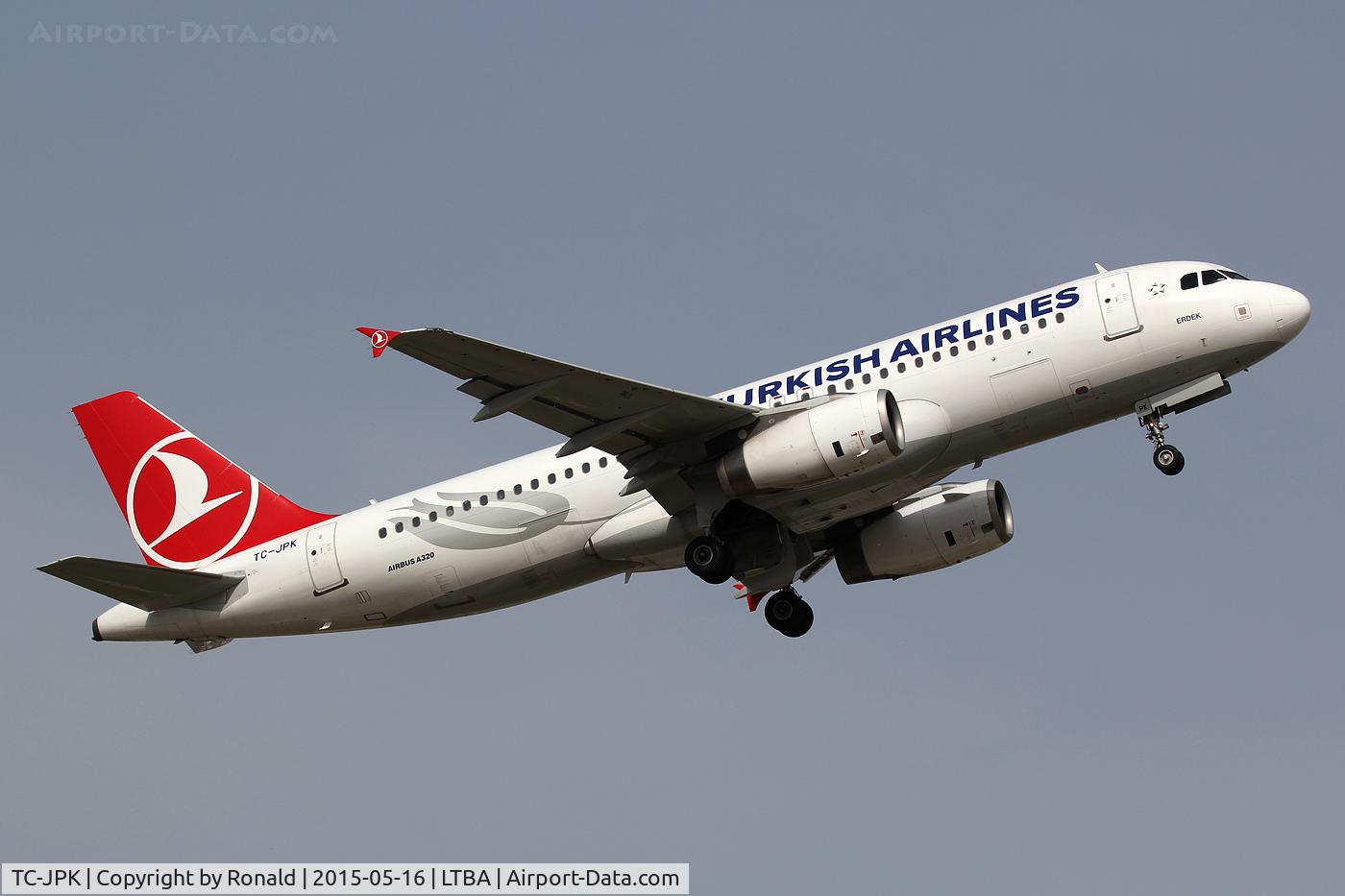 TC-JPK, 2007 Airbus A320-232 C/N 3257, at ist
