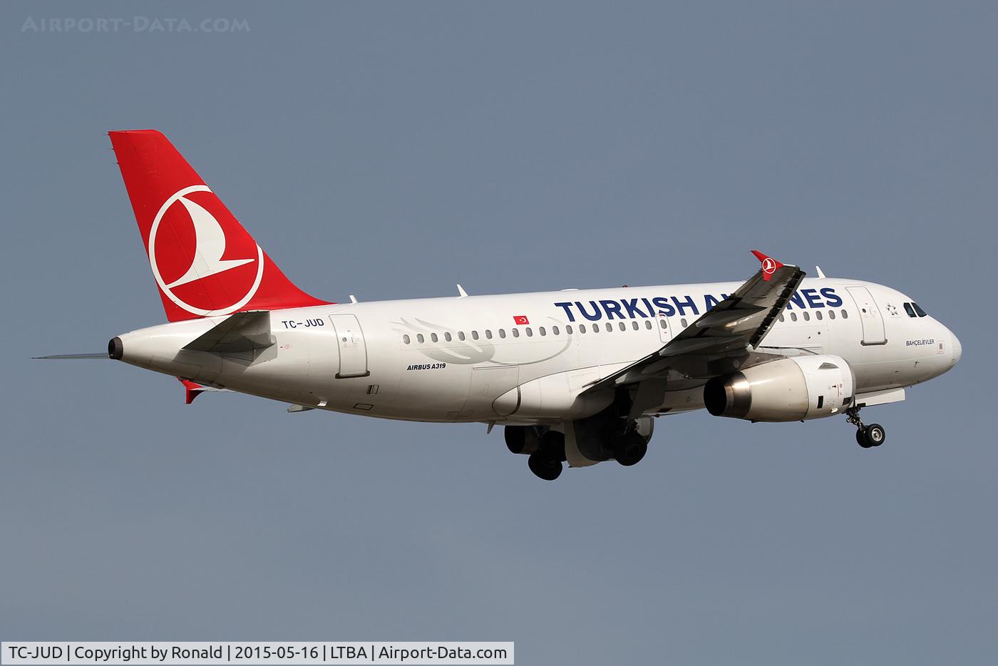 TC-JUD, 2005 Airbus A319-132 C/N 2452, at ist