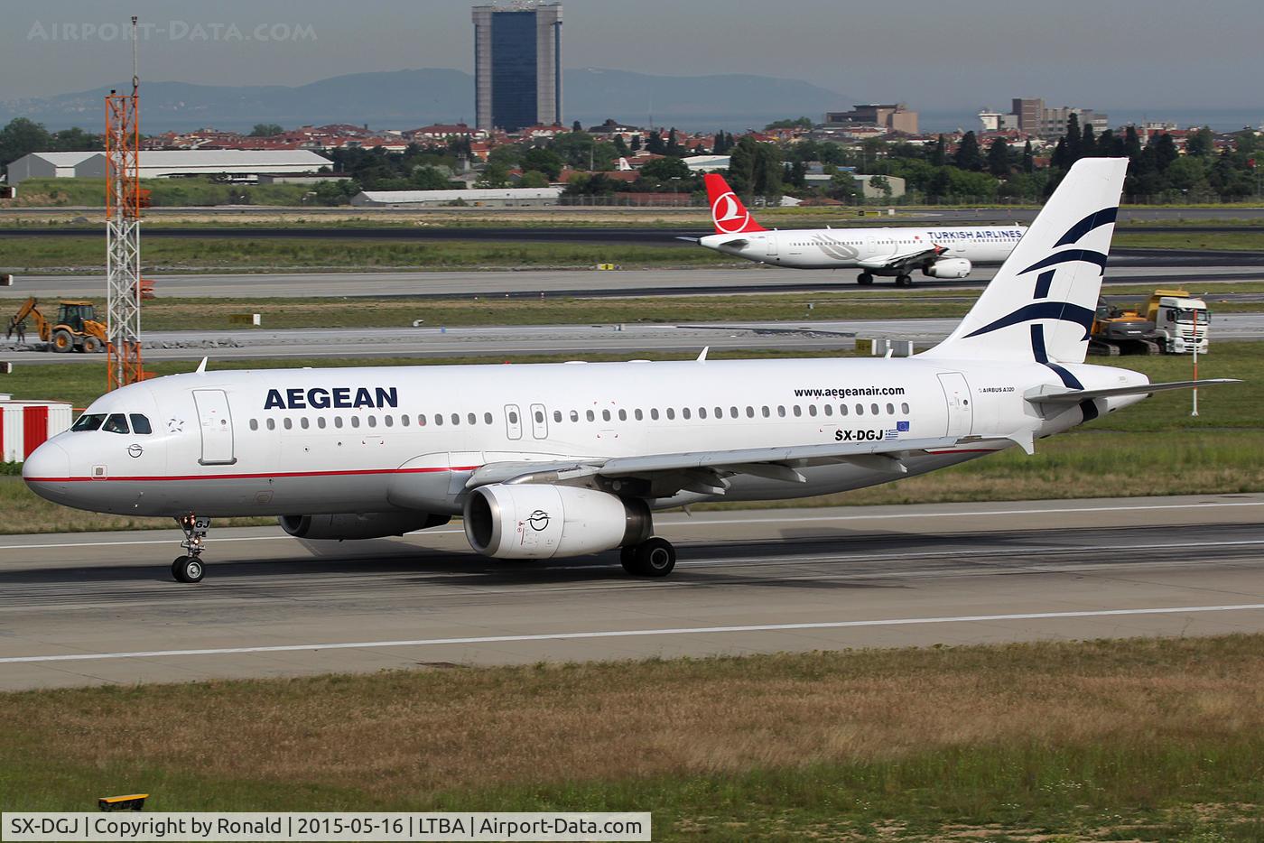 SX-DGJ, 2007 Airbus A320-232 C/N 3316, at ist