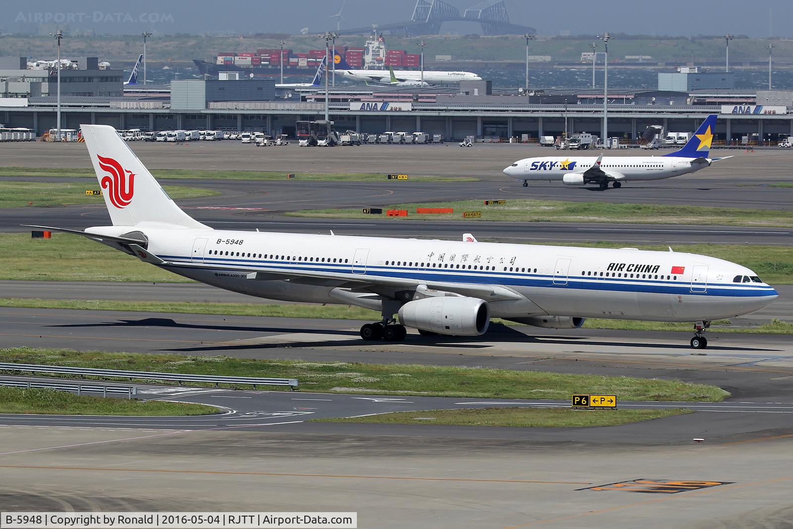 B-5948, 2014 Airbus A330-343 C/N 1541, at hnd