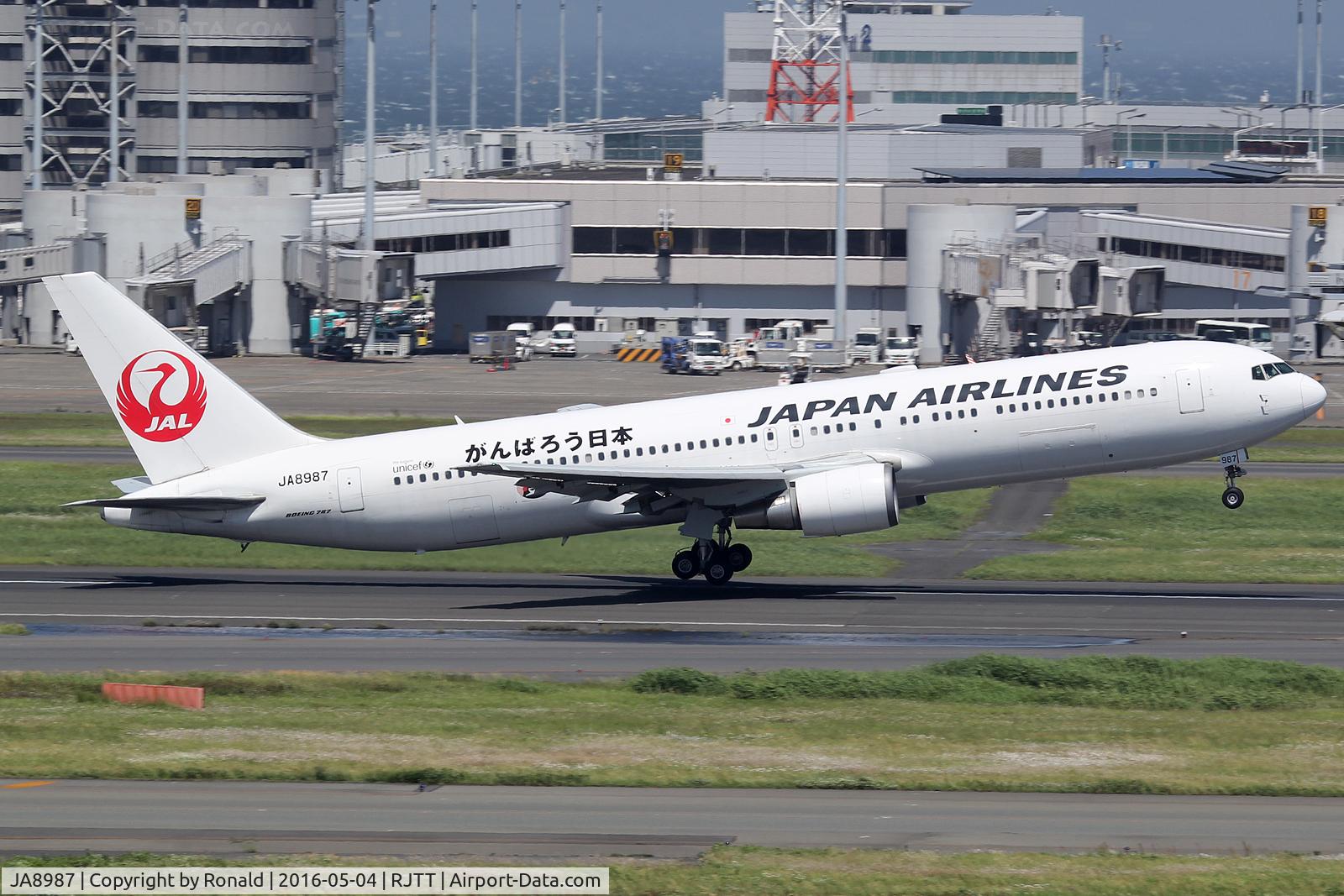 JA8987, Boeing 767-346 C/N 28553, at hnd