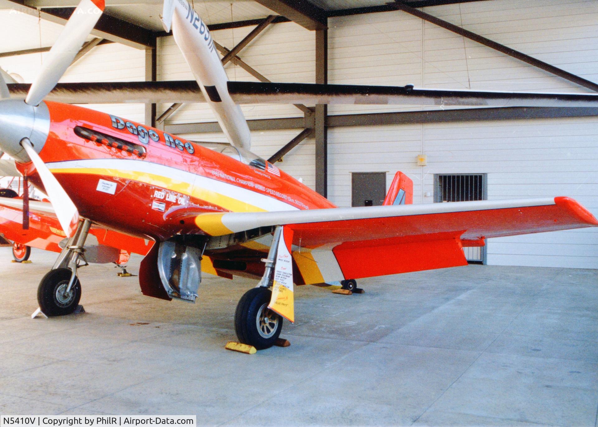 N5410V, 1944 North American/aero Classics P-51D C/N 44-74996, N5410V (44-74996) 1944 NA P-51D Mustang 'Dago Red' Santa Monica