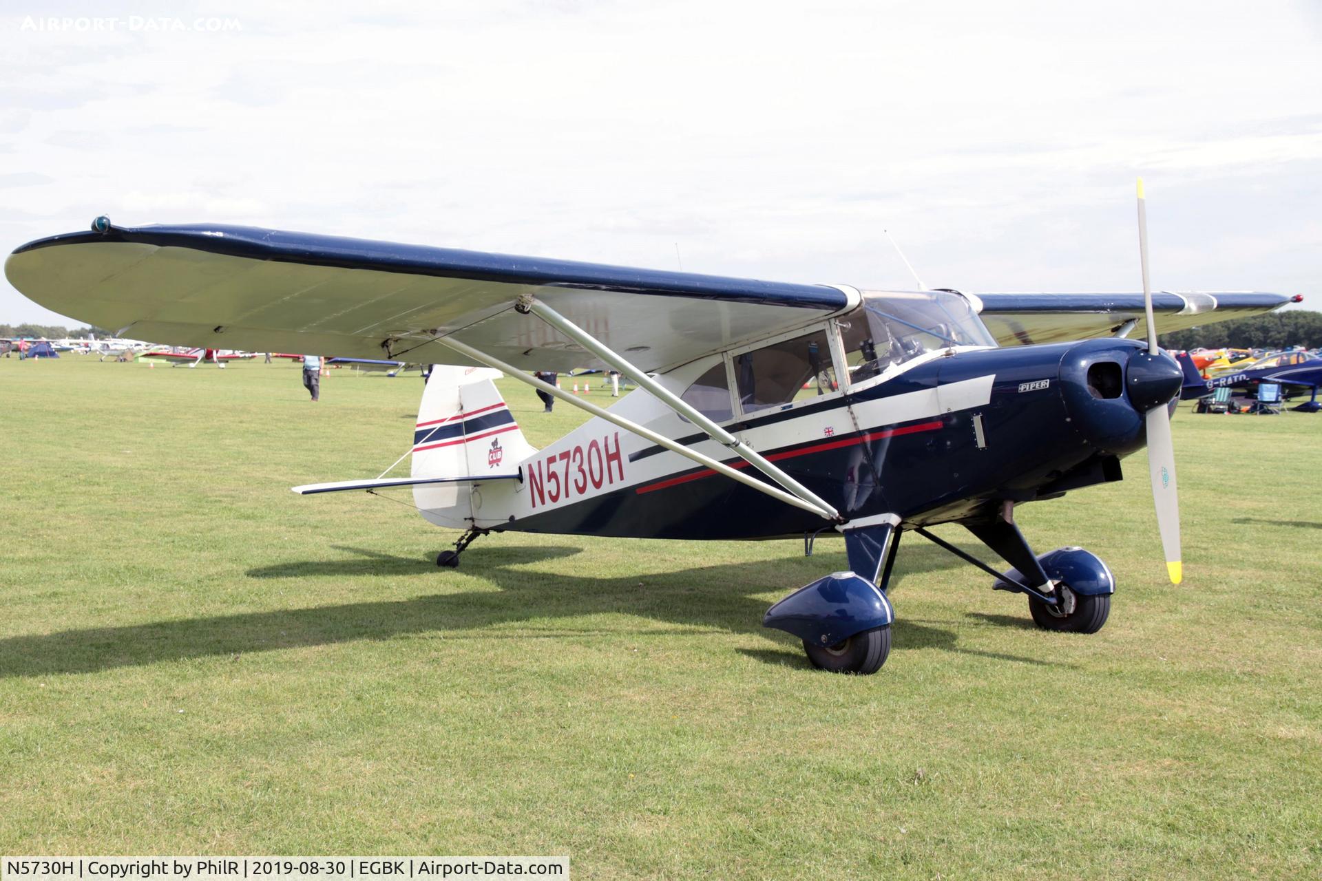 N5730H, 1949 Piper PA-16 Clipper C/N 16-342, N5730H 1949 Piper PA-16 Clipper LAA Rally Sywell