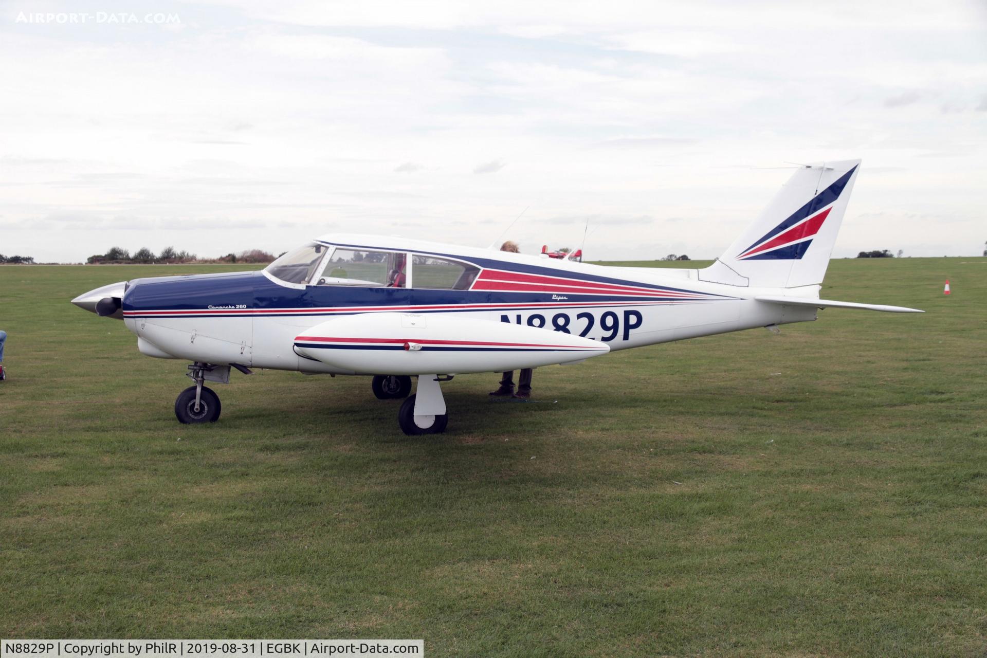 N8829P, 1965 Piper PA-24-260 Comanche C/N 24-4285, N8829P 1965 Piper PA-24-260 Comanche LAA Rally Sywell