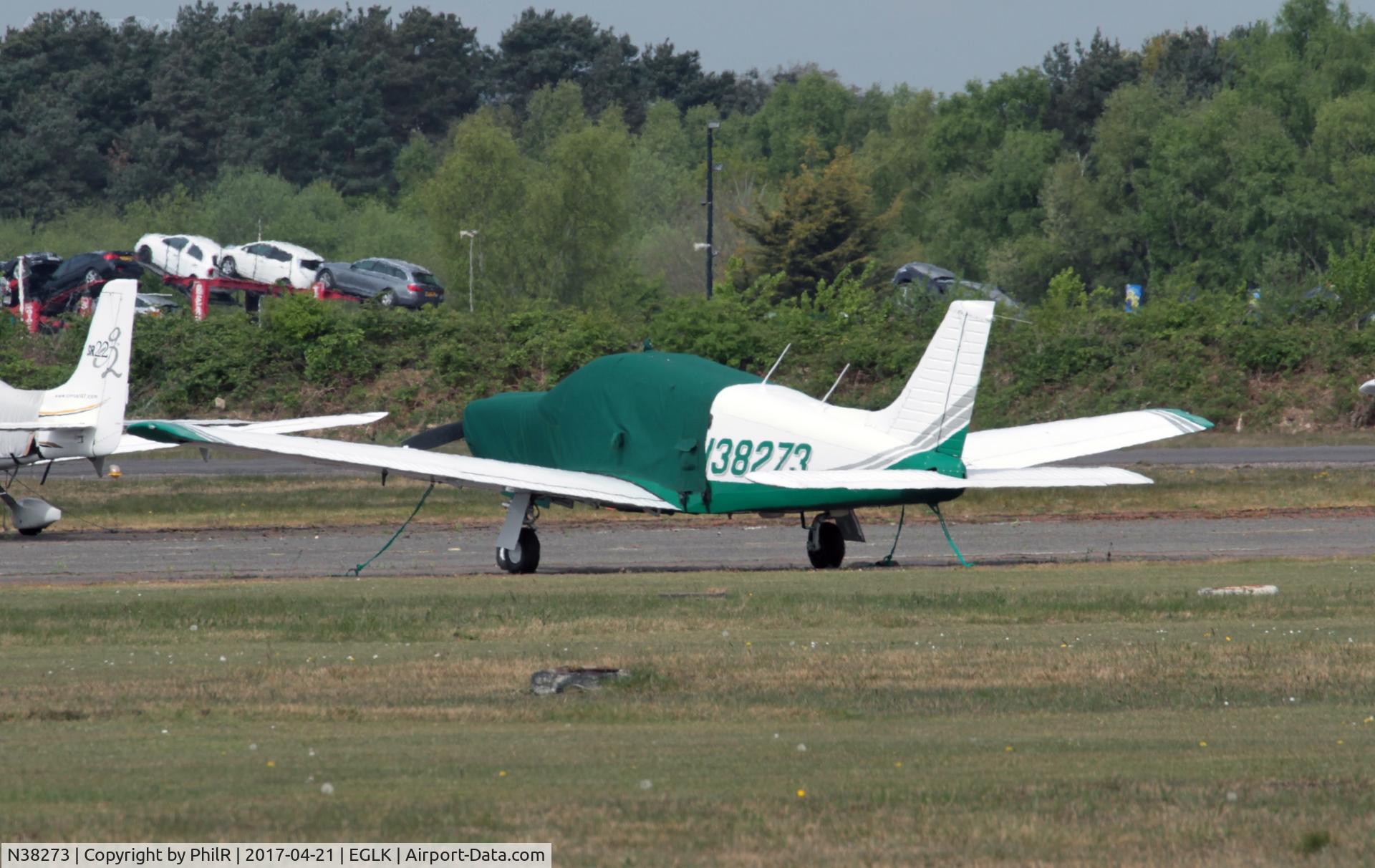 N38273, 1977 Piper PA-28R-201 Cherokee Arrow III C/N 28R-7737086, N38273 1977 Piper Pa-28 Cherokee Blackbushe 21.04.17(1)
