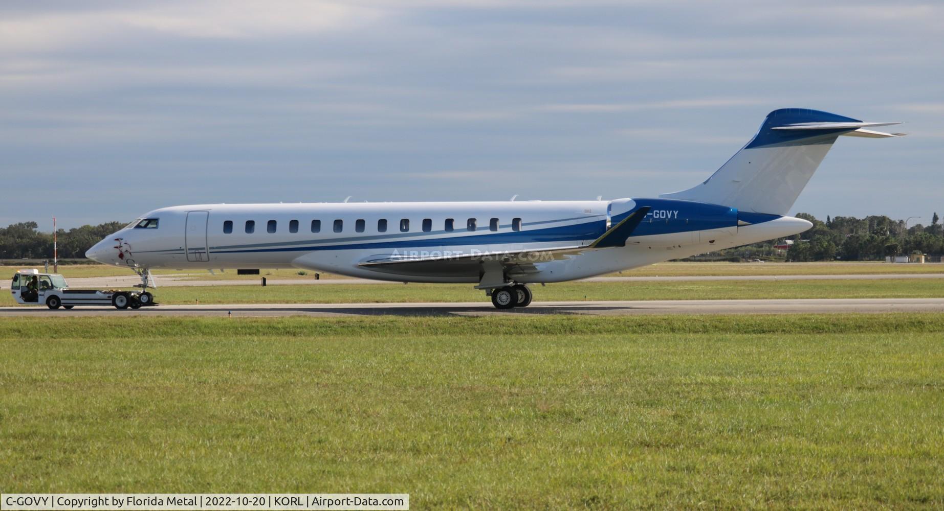 C-GOVY, 2022 Bombardier BD-700-2A12 Global 7500 C/N 70117, Global 7500 zx