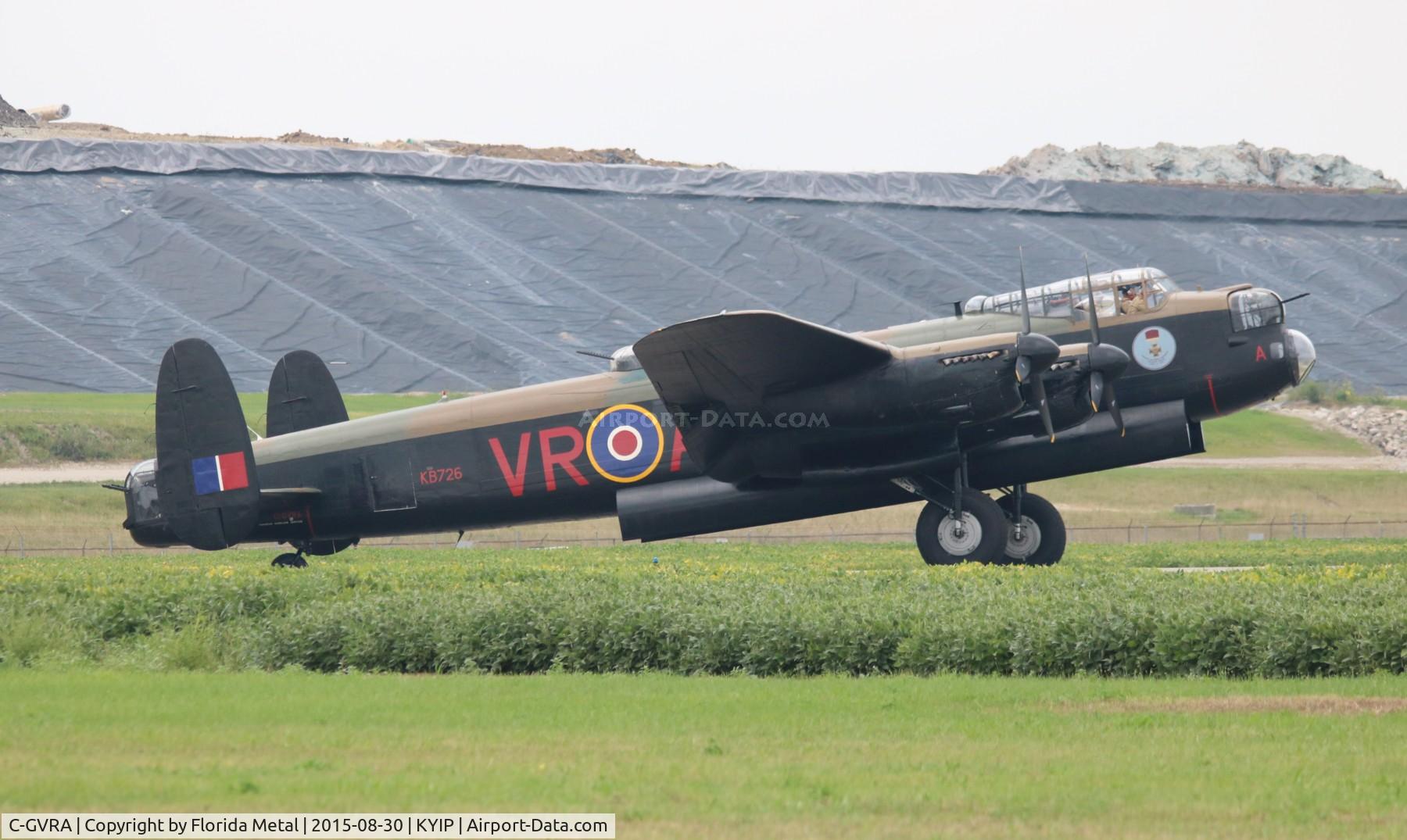 C-GVRA, 1945 Victory Aircraft Avro 683 Lancaster BX C/N FM 213 (3414), Thunder Over Michigan 2015