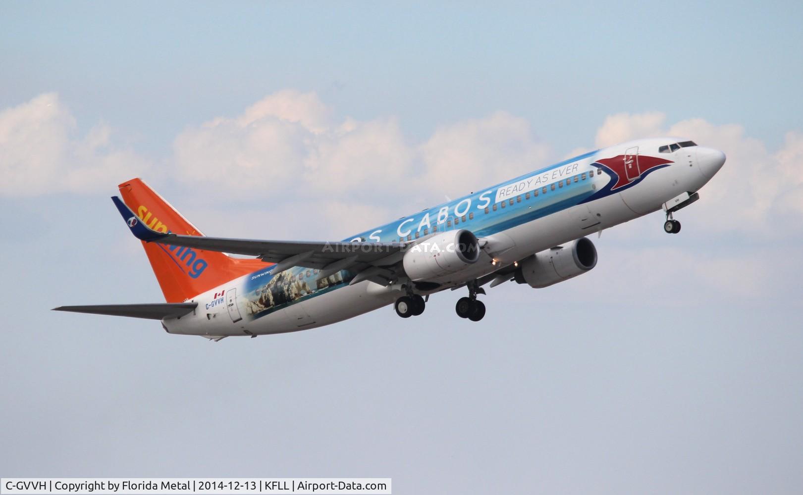 C-GVVH, 2008 Boeing 737-8Q8 C/N 35275, Sunwing special 737-800 zx