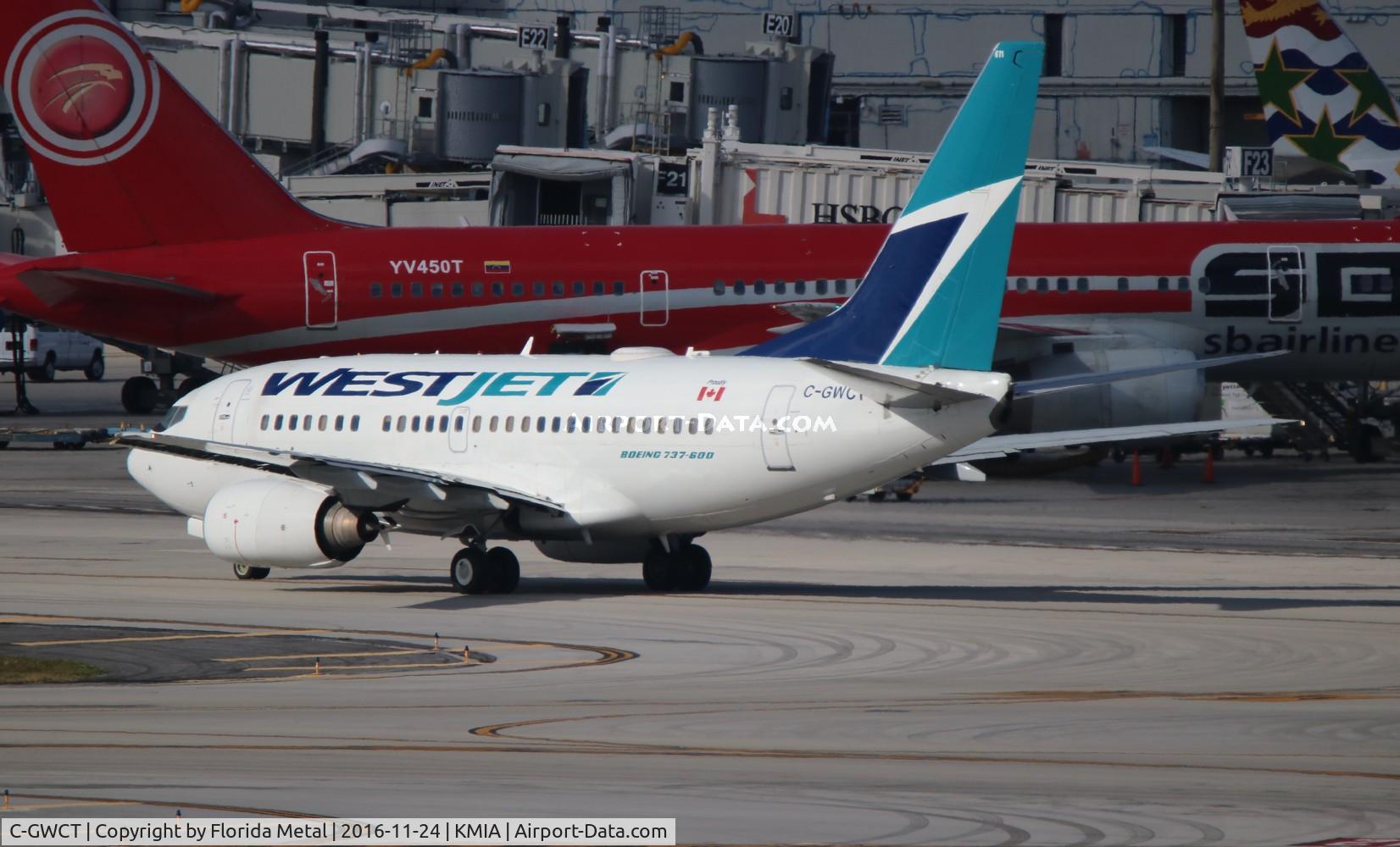 C-GWCT, 2006 Boeing 737-6CT C/N 35112, Westjet 737-600 zx