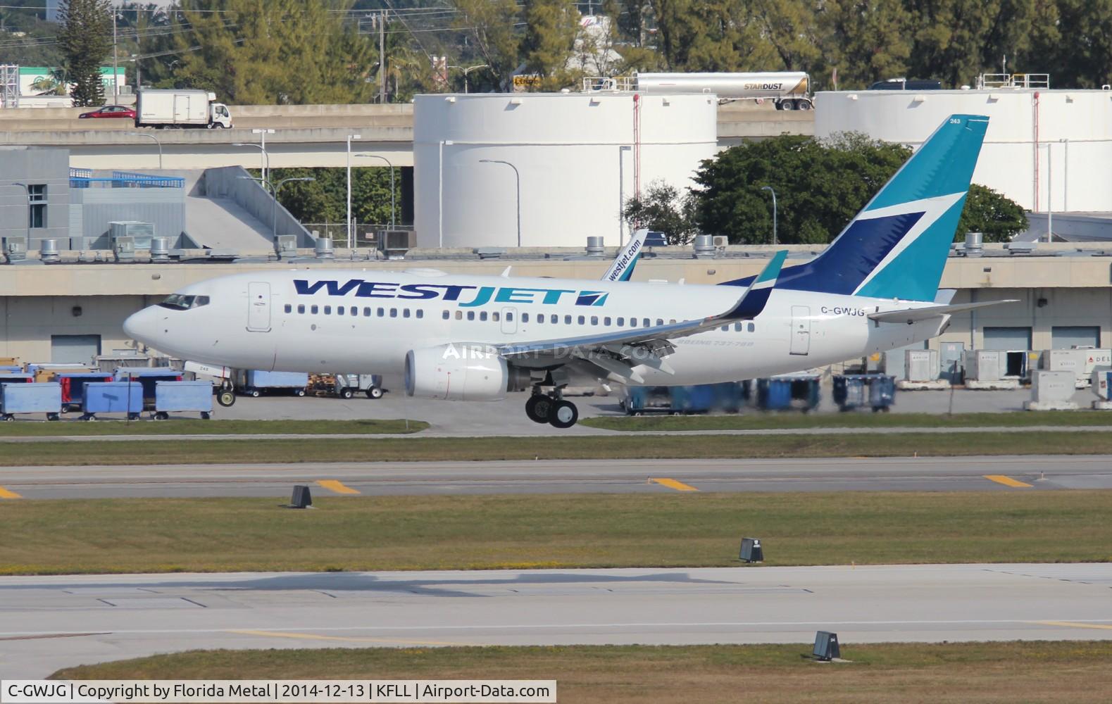 C-GWJG, 2007 Boeing 737-7CT C/N 35504, WestJet 737-700 zx