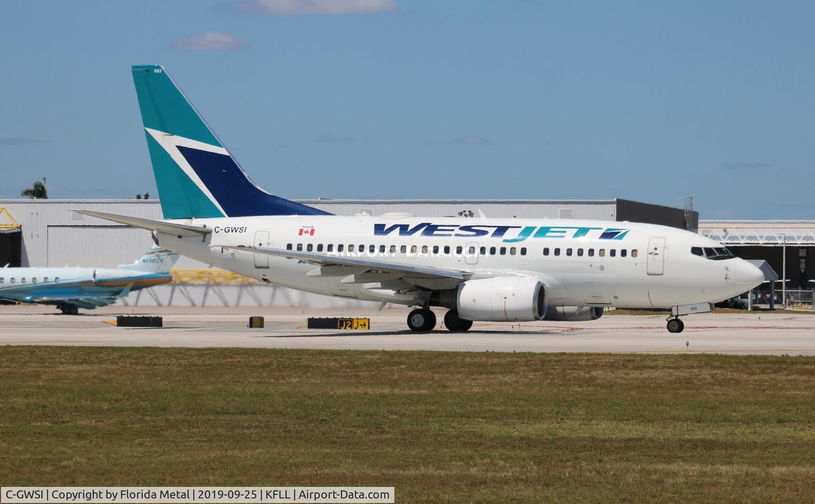 C-GWSI, 2005 Boeing 737-6CT C/N 34286, WestJet 737-600 zx