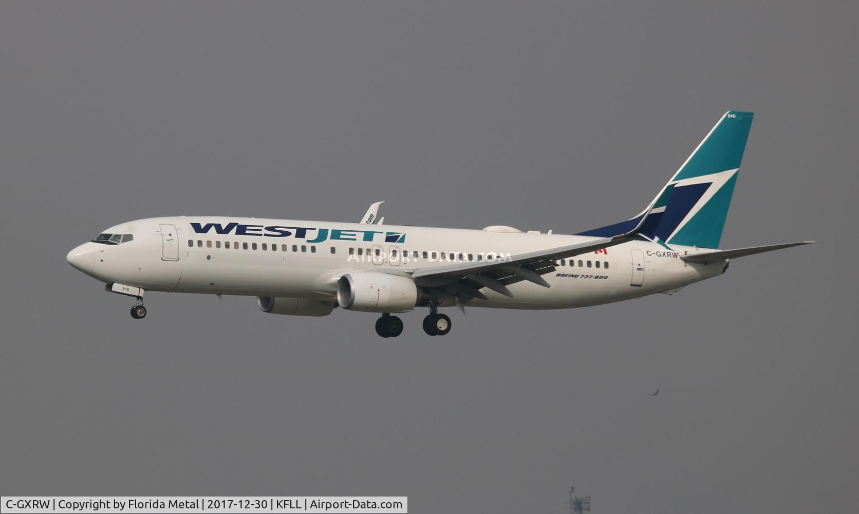 C-GXRW, 2015 Boeing 737-8CT C/N 39082, WestJet 737-800 zx