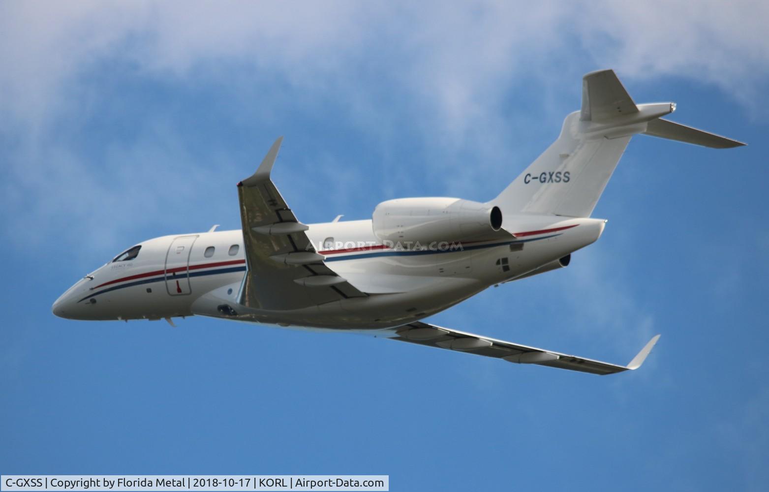 C-GXSS, 2016 Embraer EMB-545 Legacy 450 C/N 55010006, Legacy 450 zx
