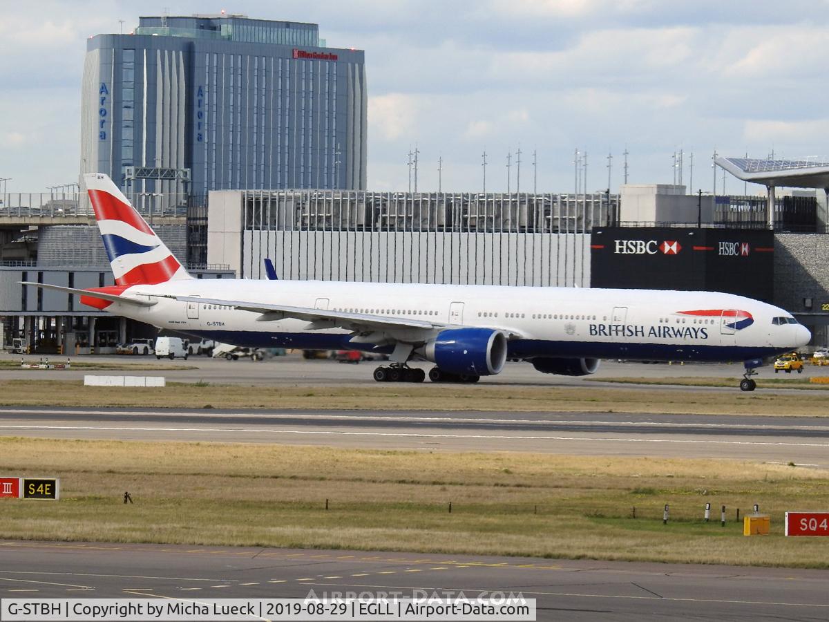 G-STBH, 2013 Boeing 777-336/ER C/N 38431, At Heathrow