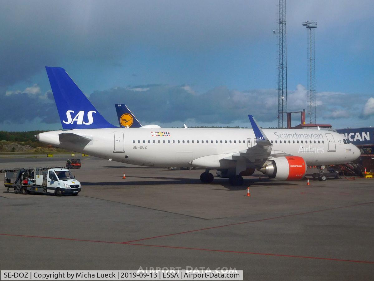 SE-DOZ, 2017 Airbus A320-251N C/N 7565, At Arlanda