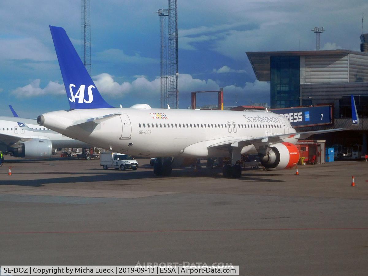 SE-DOZ, 2017 Airbus A320-251N C/N 7565, At Arlanda