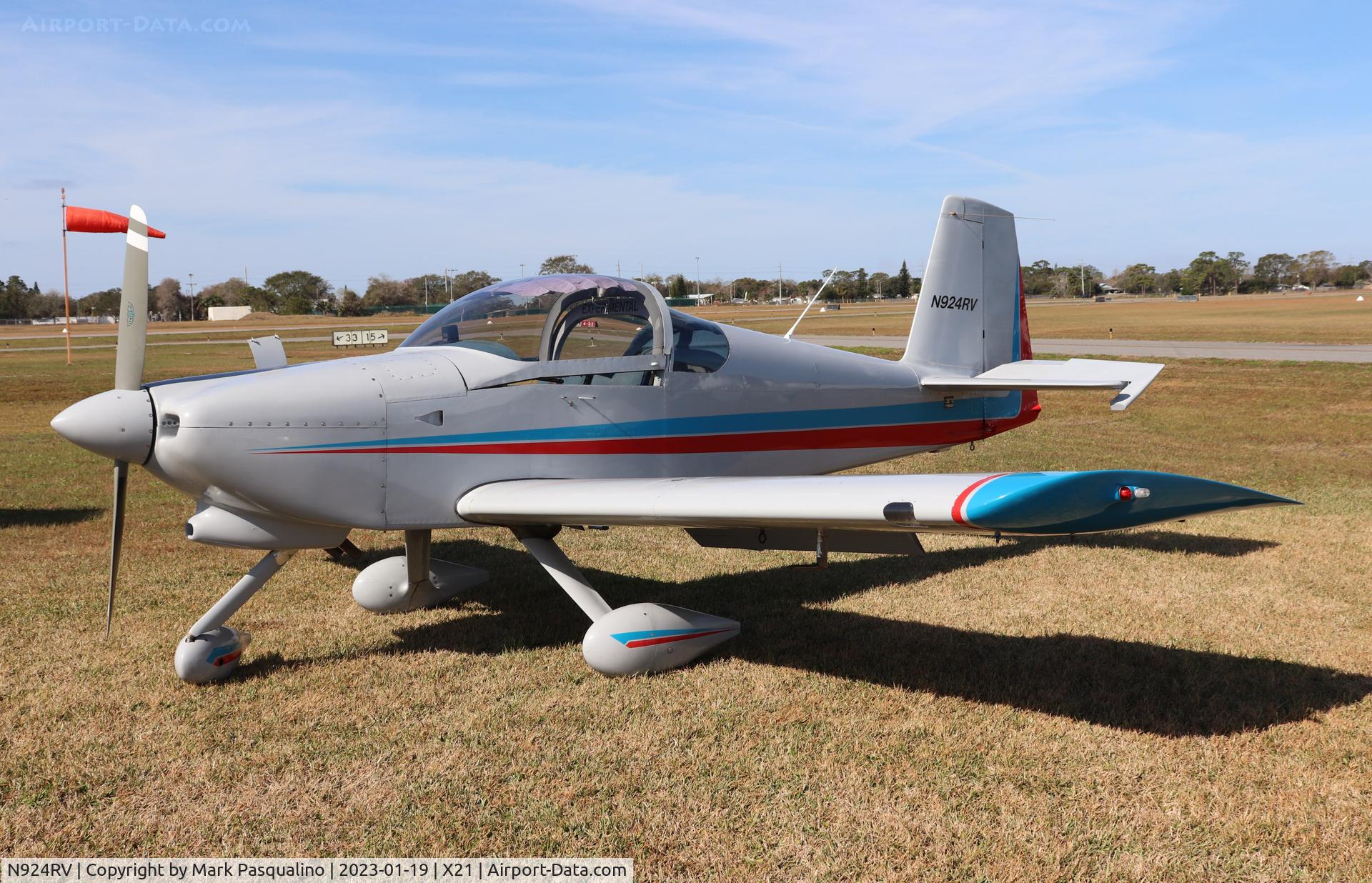 N924RV, Van's RV-7A C/N 71291, Vans RV-7A