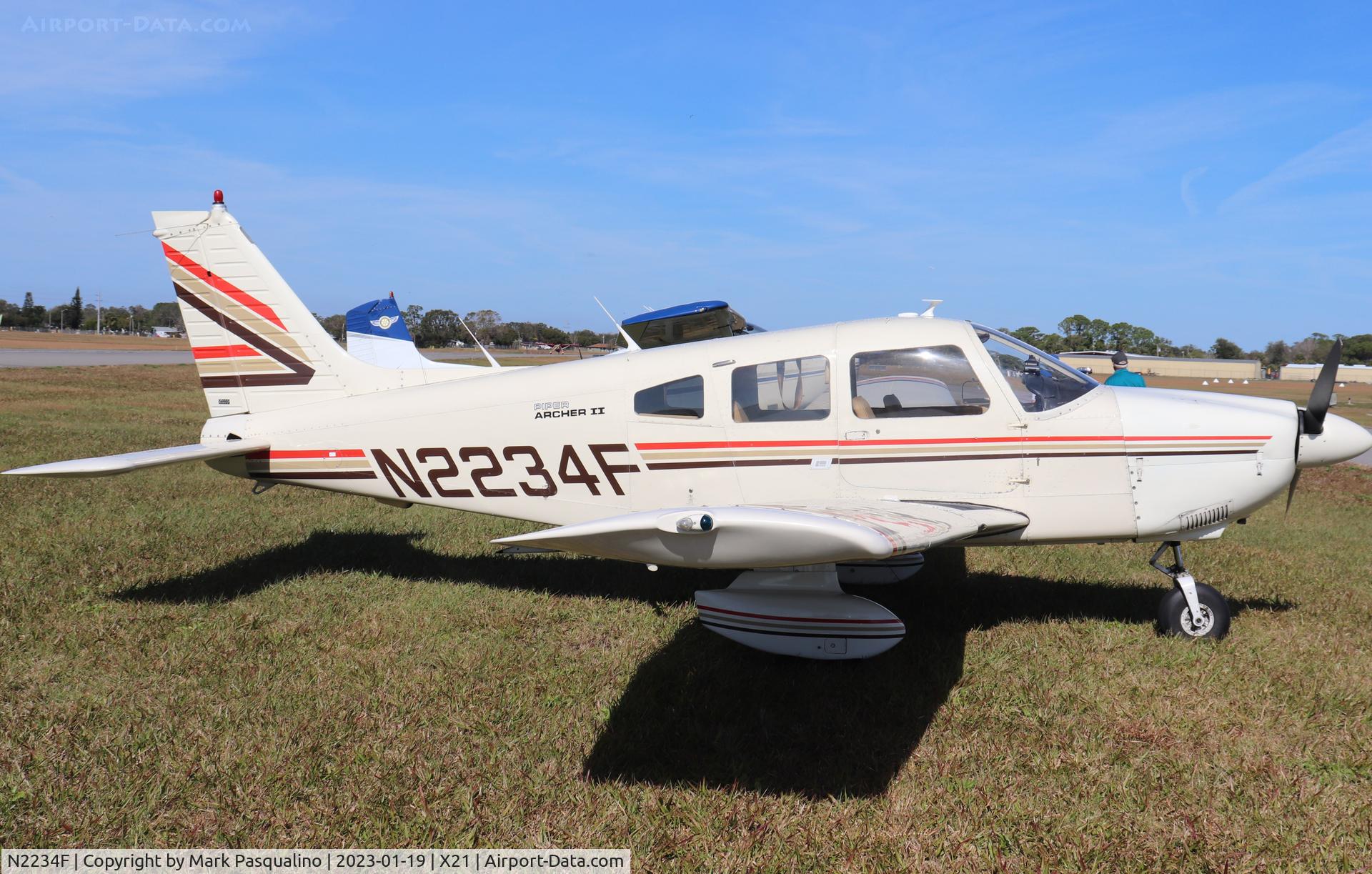N2234F, 1978 Piper PA-28-181 C/N 28-7990207, Piper PA-28-181