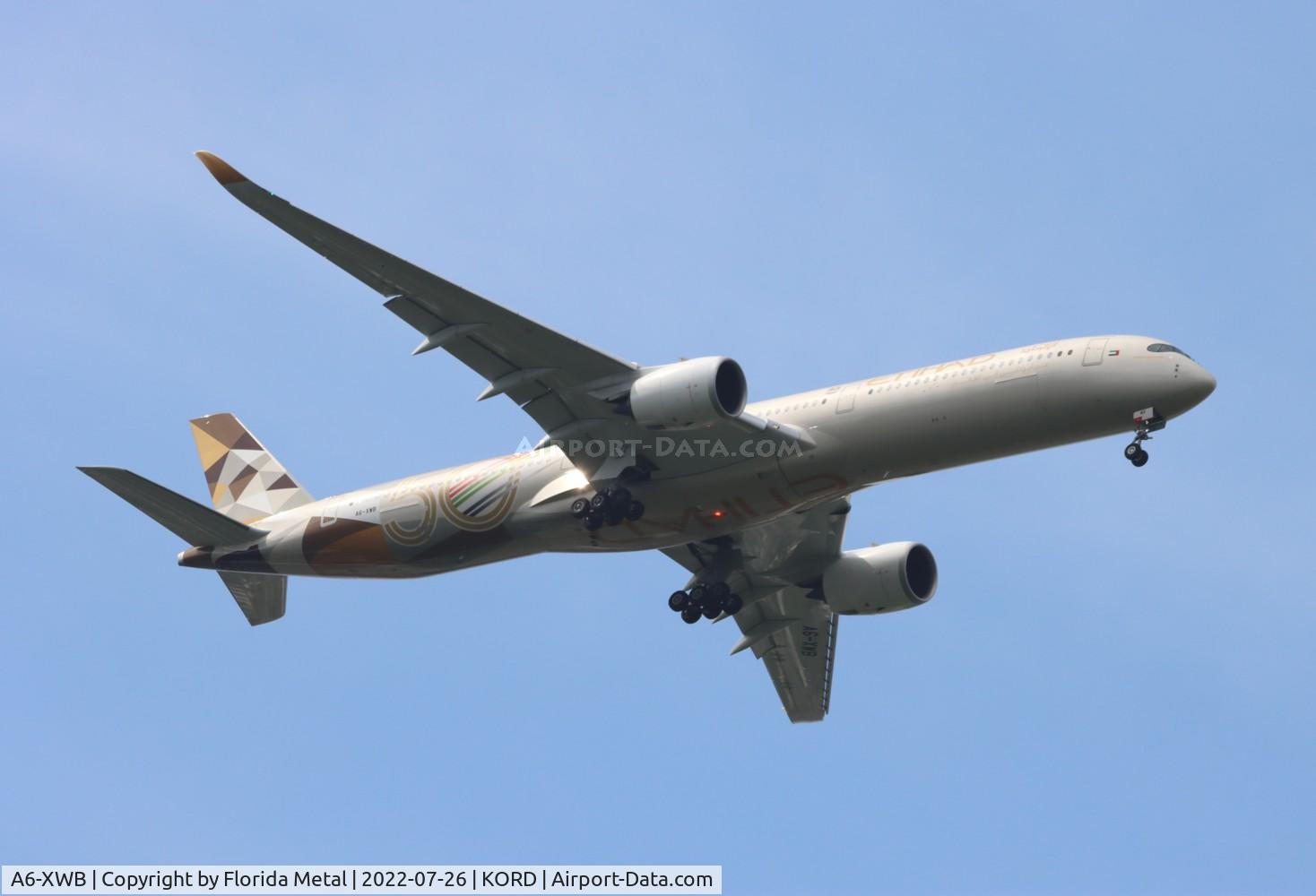 A6-XWB, 2019 Airbus A350-1041 C/N 290, Etihad A350-1000 zx