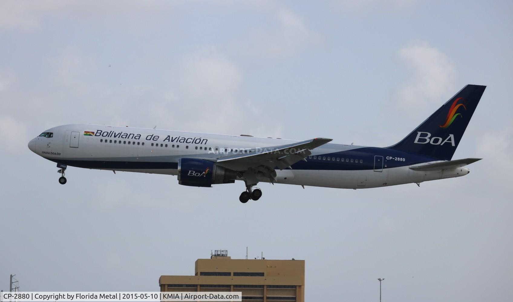 CP-2880, 1994 Boeing 767-33A/ER C/N 27376, MIA 2015