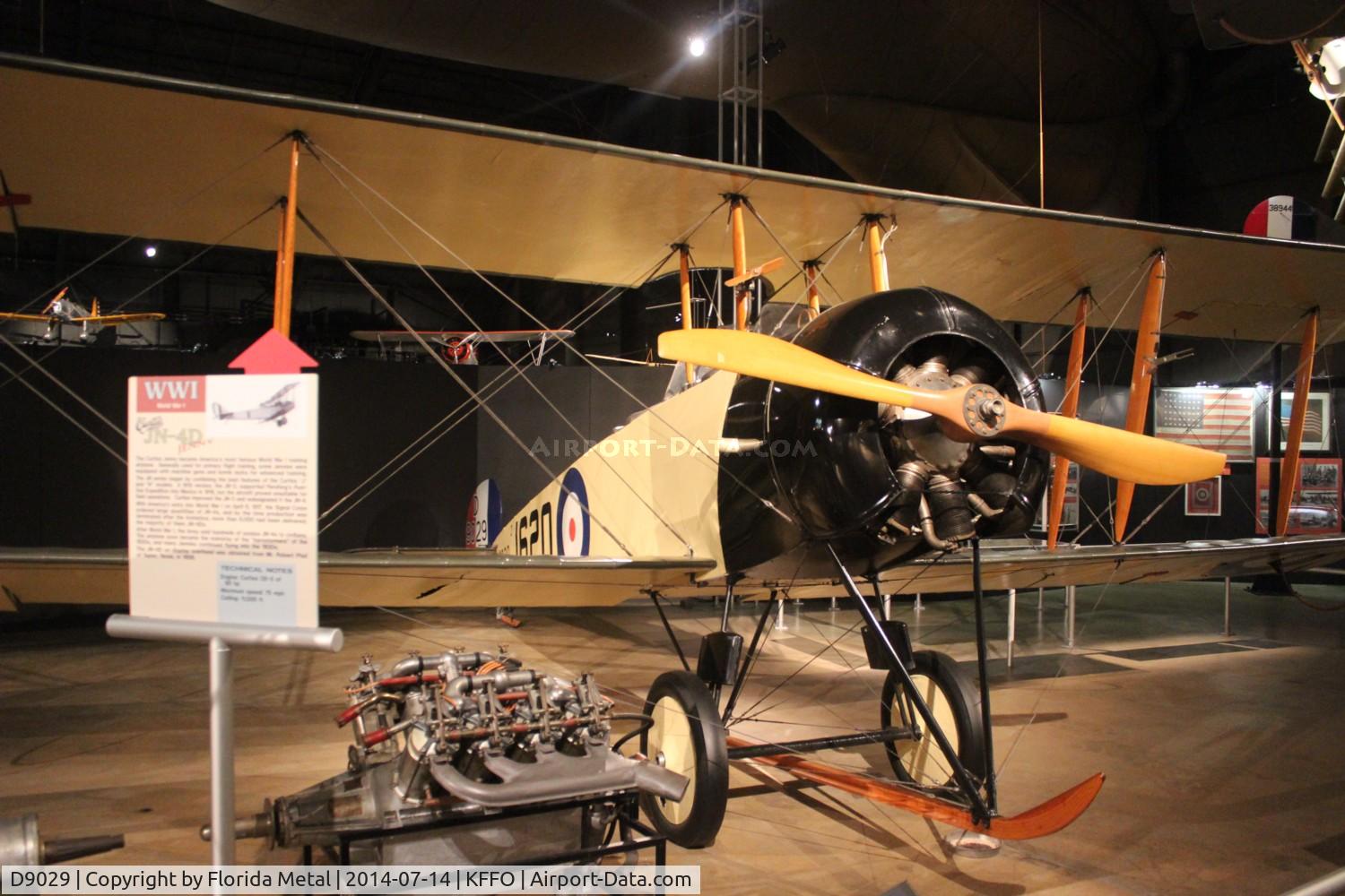 D9029, 1967 Avro 504K Replica C/N Not found G-CYEI, USAF Museum 2014
