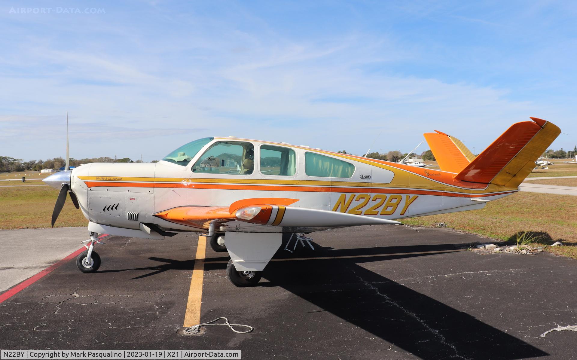 N22BY, 1964 Beech S35 Bonanza C/N D-7609, Beech S35