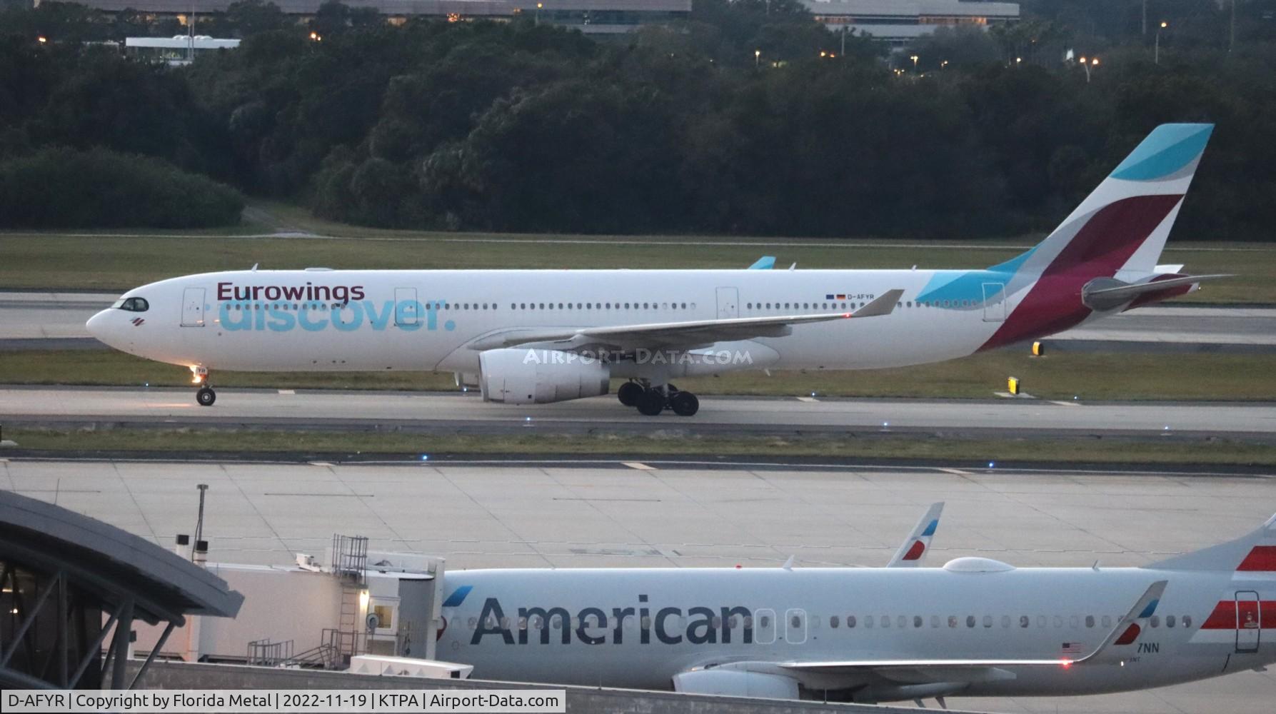 D-AFYR, 2015 Airbus A330-343E C/N 1711, Eurowings Discover A330-300 zx