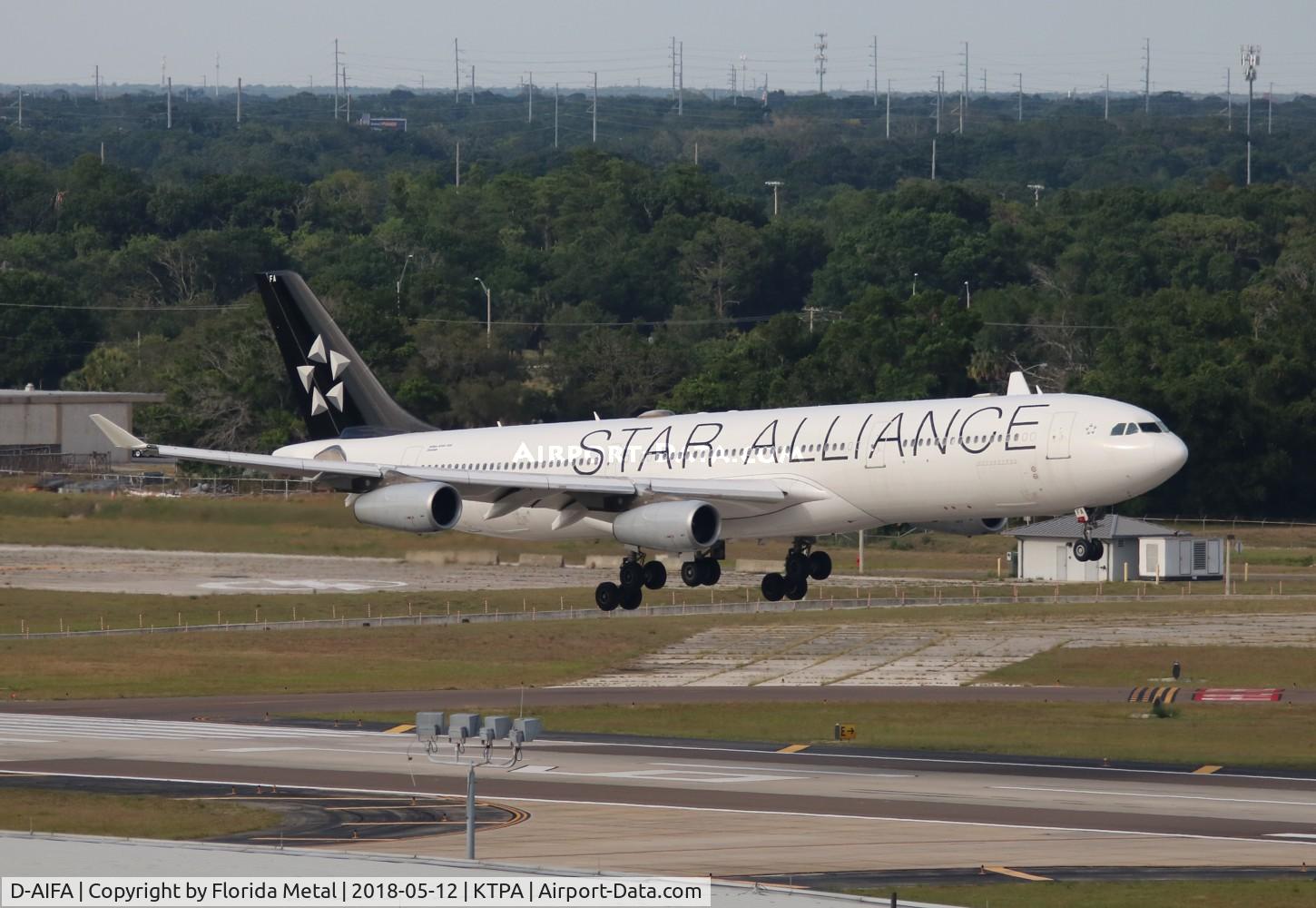 D-AIFA, 2000 Airbus A340-313X C/N 352, Lufthansa Star A340-300 zx