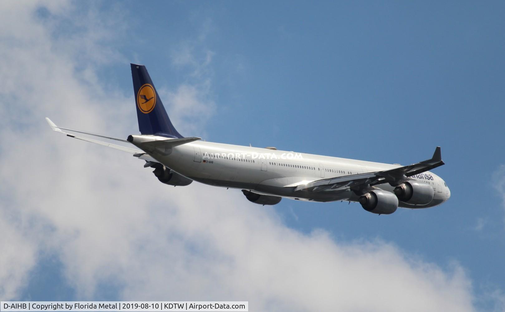 D-AIHB, 2003 Airbus A340-642 C/N 517, Lufthansa A340-600 zx