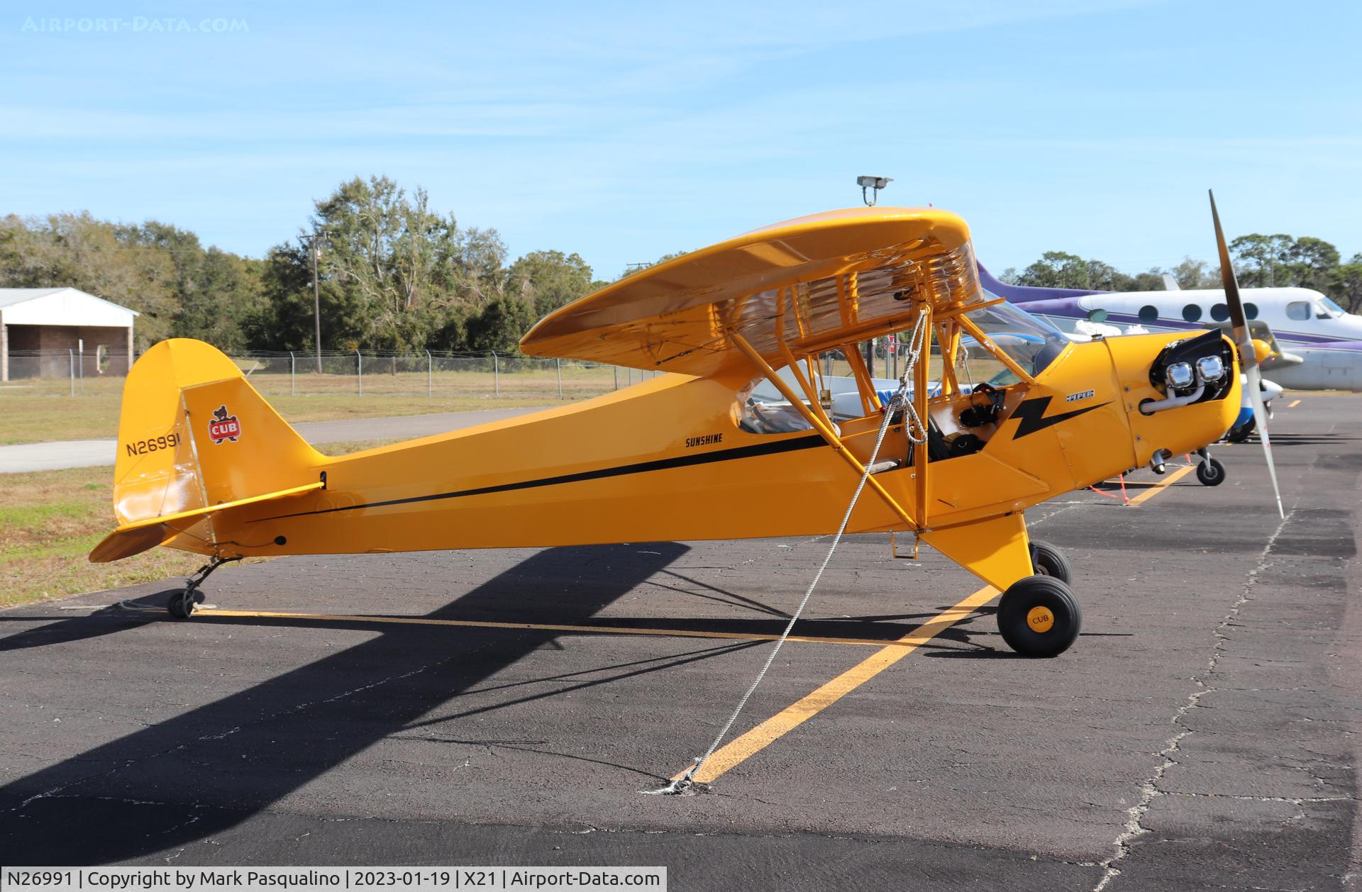 N26991, 1940 Piper J3C-75 C/N 4285, Piper J3C-75