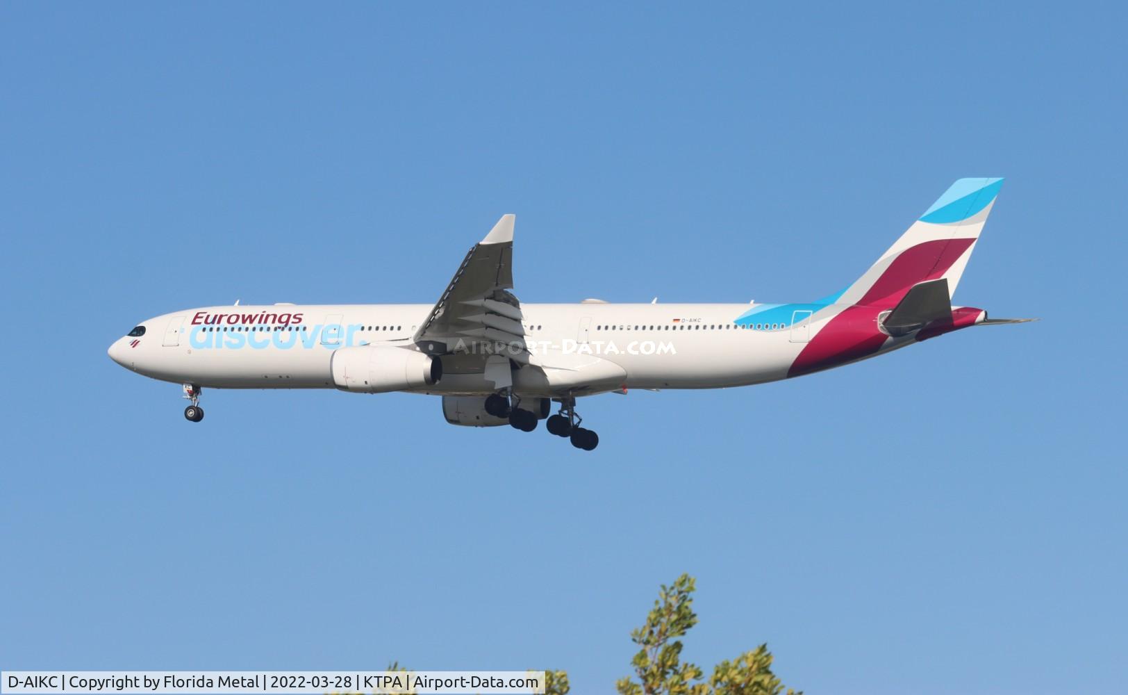 D-AIKC, 2004 Airbus A330-343X C/N 579, Eurowings Discover A330-300 zx