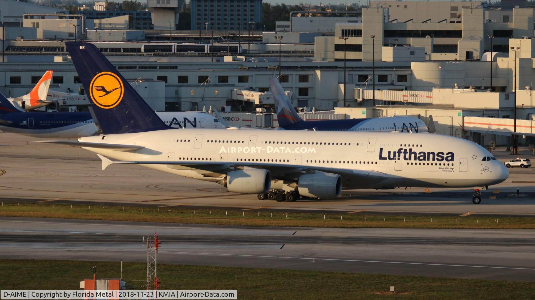 D-AIME, 2010 Airbus A380-841 C/N 061, Lufthansa A380 zx