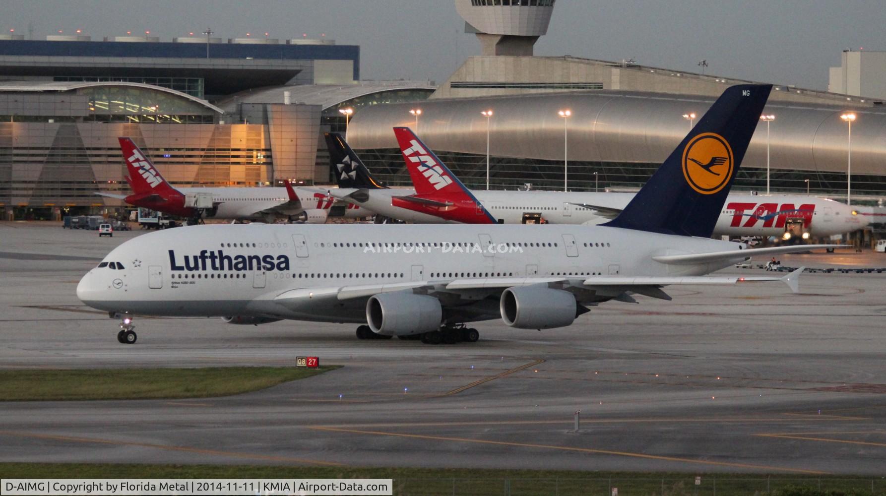 D-AIMG, 2011 Airbus A380-841 C/N 069, Lufthansa A380 zx