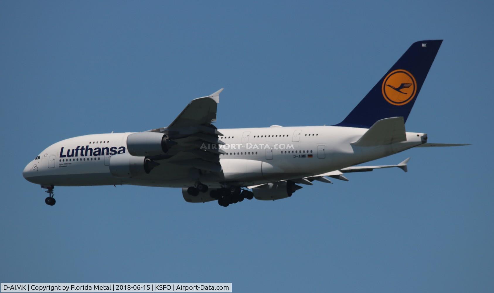 D-AIMK, 2013 Airbus A380-841 C/N 118, Lufthansa A380 zx