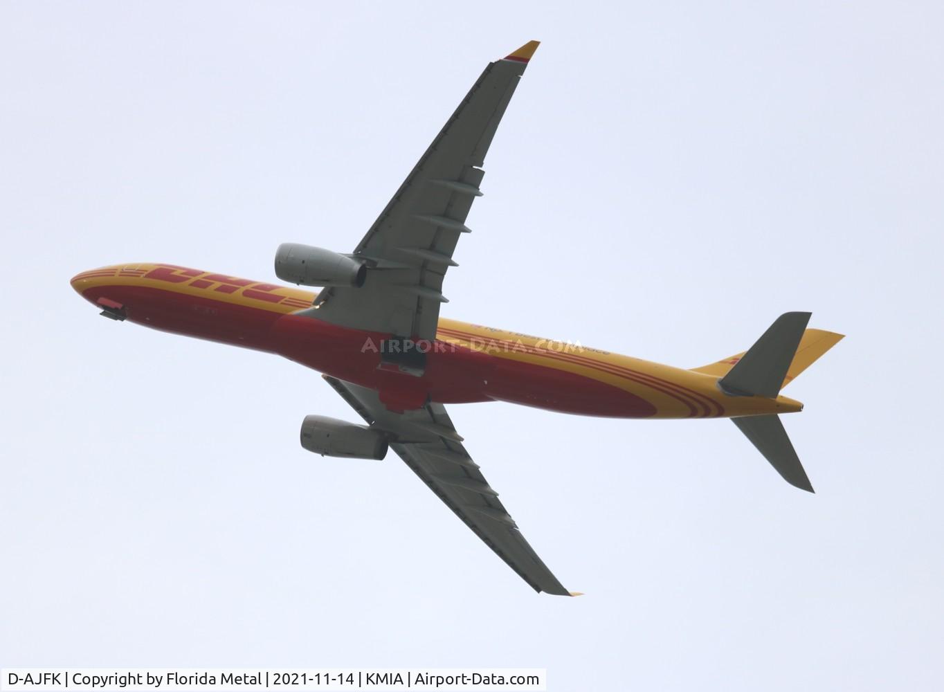 D-AJFK, 2013 Airbus A330-343 C/N 1477, DHL Germany A330-300 zx