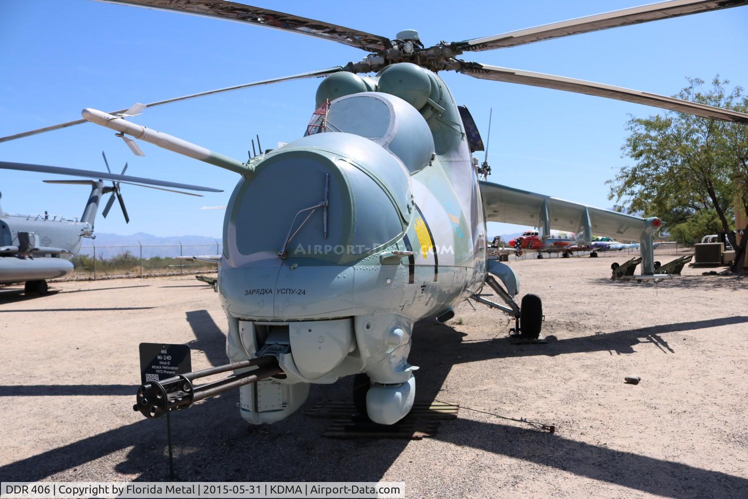 DDR 406, Mil Mi-24D Hind C/N B4002, MI-24 zx