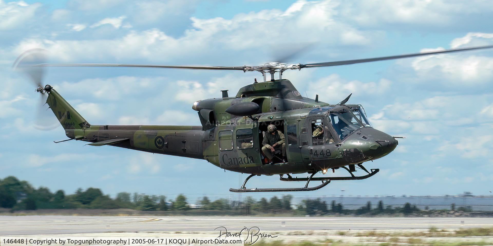 146448, Bell CH-146 Griffon C/N 46448, Canadian Griffon low pass