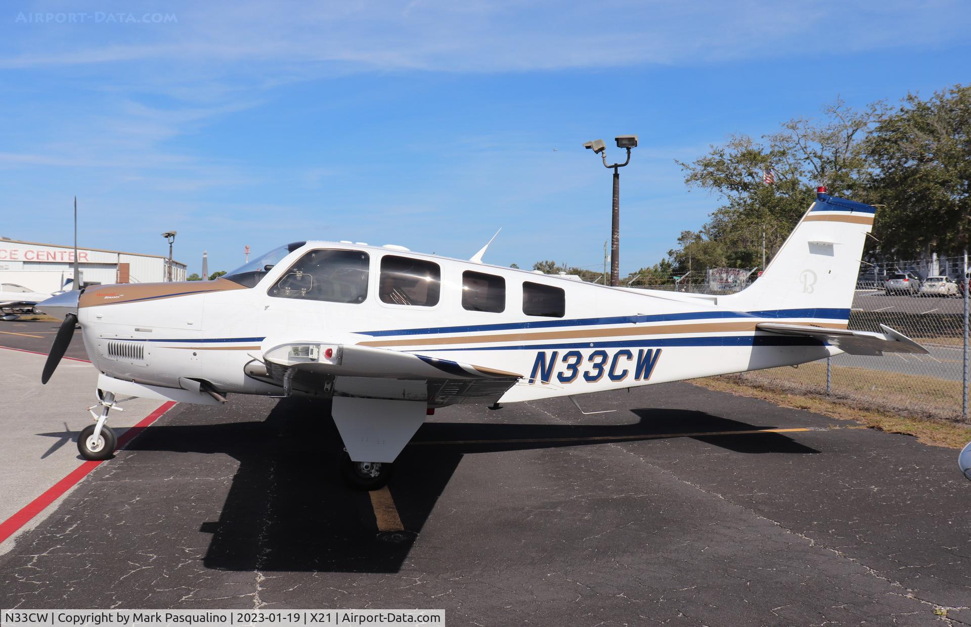 N33CW, 2006 Beech G36 C/N E-3698, Beech G36