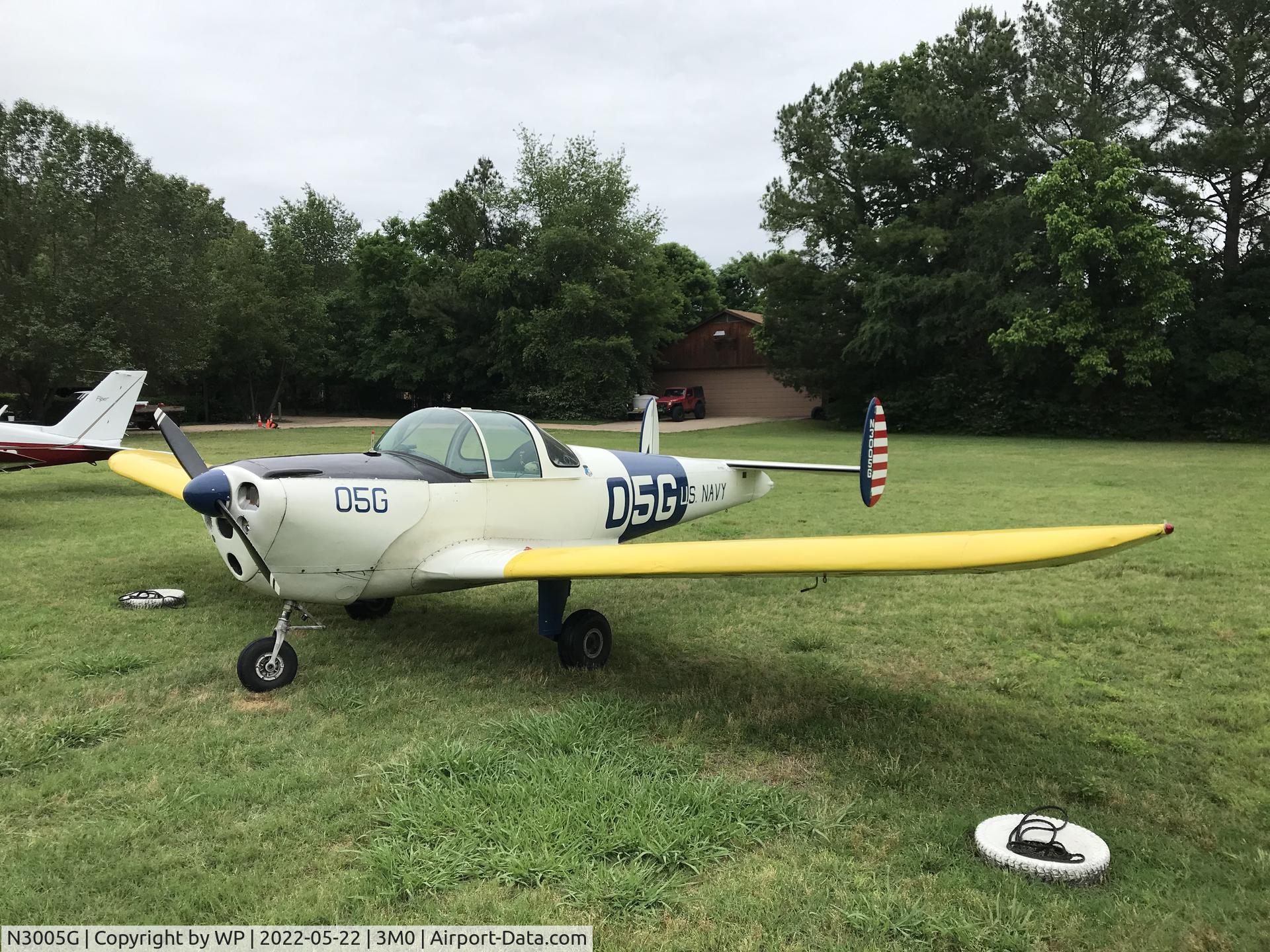 N3005G, 1959 Forney F-1 C/N 5697, N3005G at Gastons 3M0.
