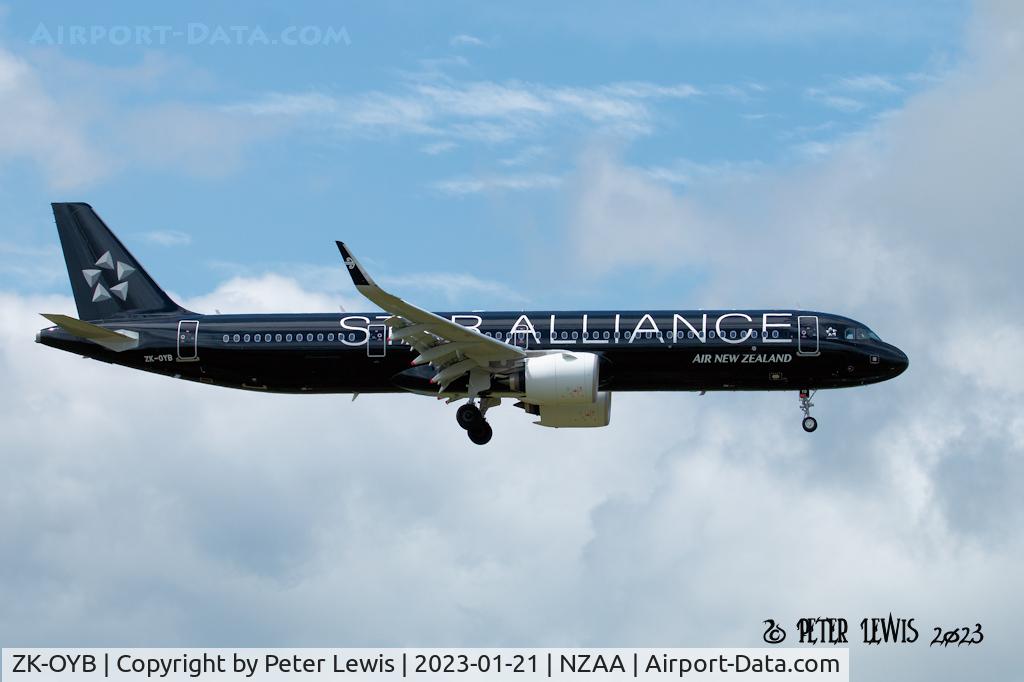 ZK-OYB, 2022 Airbus A321-271NX C/N 11049, Air New Zealand Ltd., Auckland