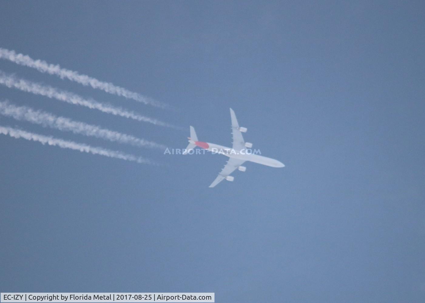 EC-IZY, 2004 Airbus A340-642 C/N 604, ORD-MAD Iberia A346 zx