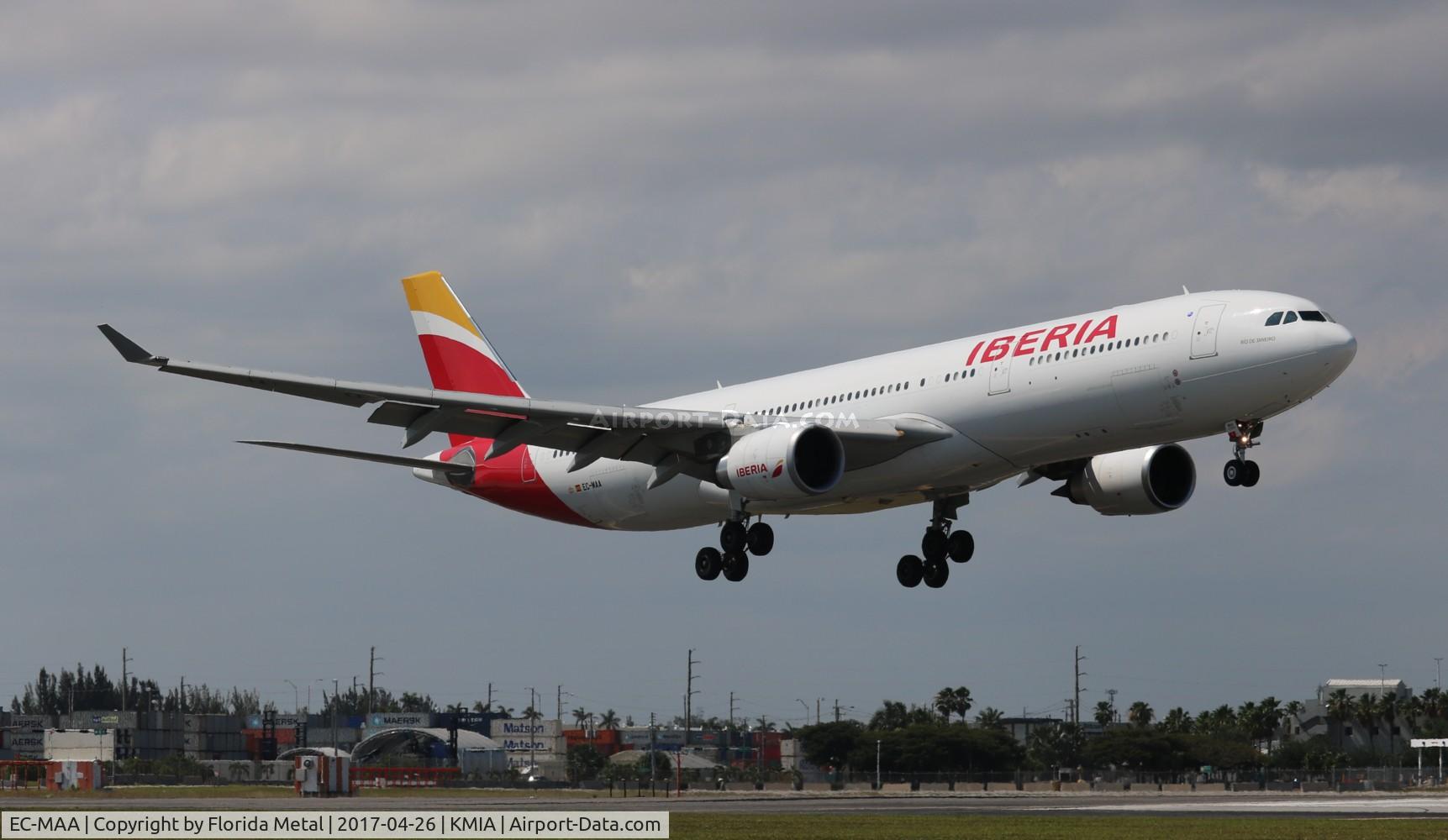 EC-MAA, 2014 Airbus A330-302 C/N 1515, Iberia A333 zx