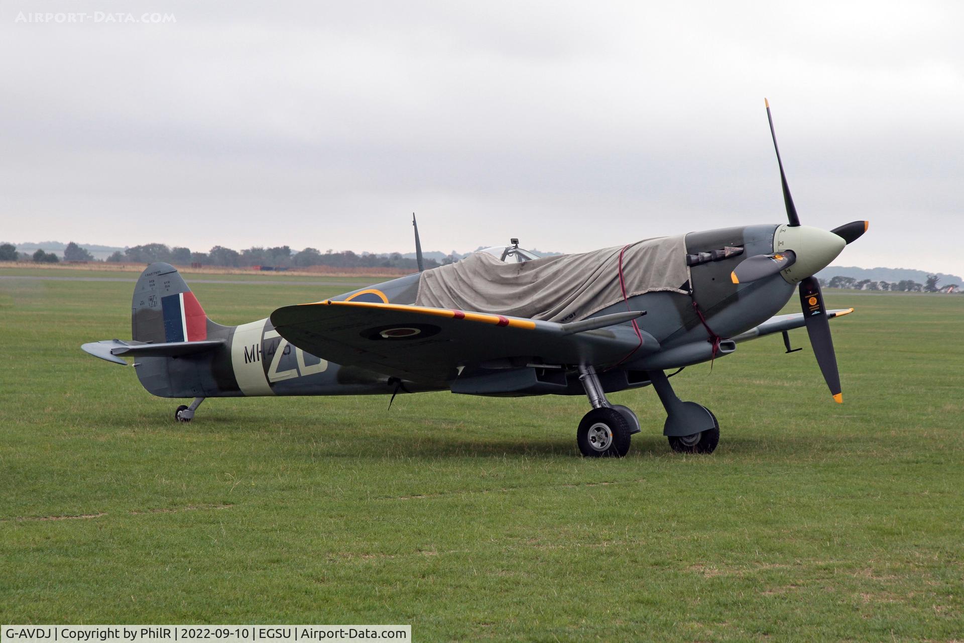 G-AVDJ, 1943 Supermarine 361 Spitfire LF9C C/N CBAF.IX.533, G-AVDJ (MH415) 1943 VS Spitfire lX BoB Display Duxford