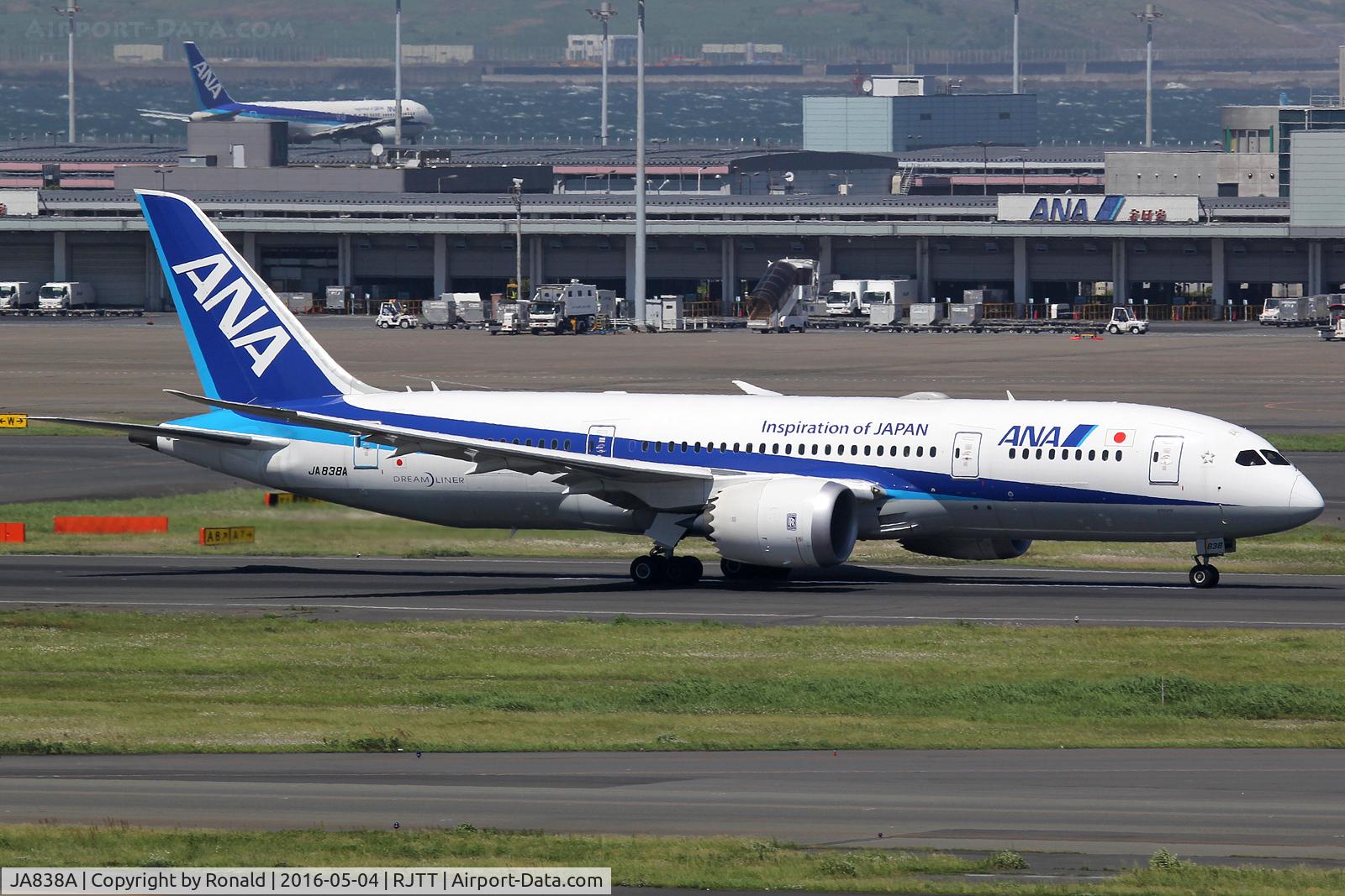 JA838A, 2015 Boeing 787-881 Dreamliner C/N 34528, at rjtt