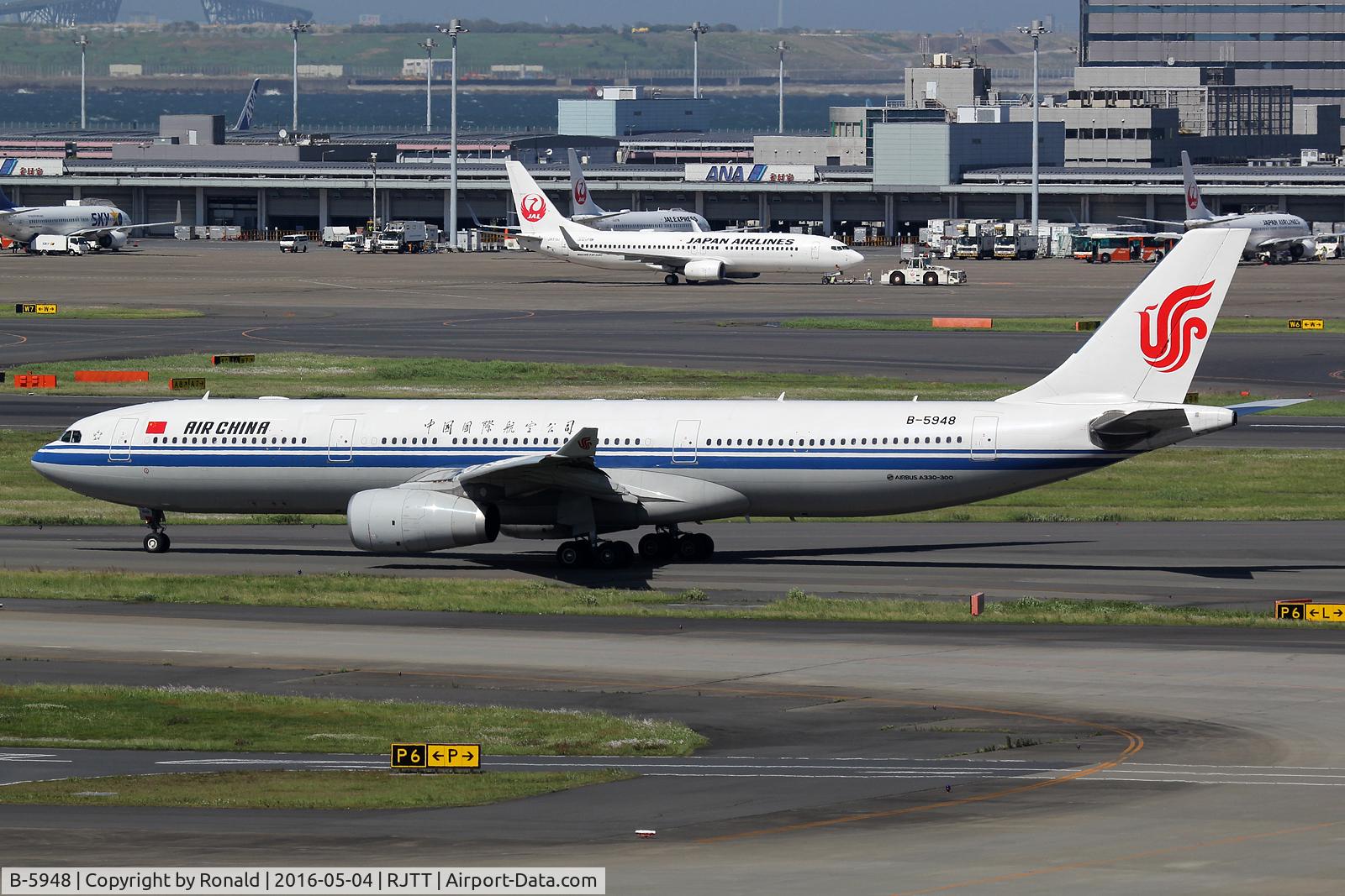 B-5948, 2014 Airbus A330-343 C/N 1541, at hnd