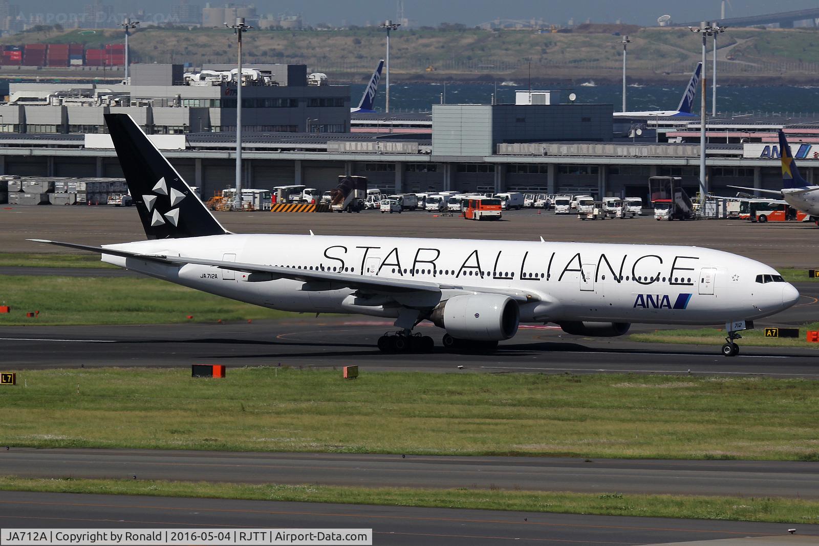 JA712A, Boeing 777-281 C/N 33407, at hnd