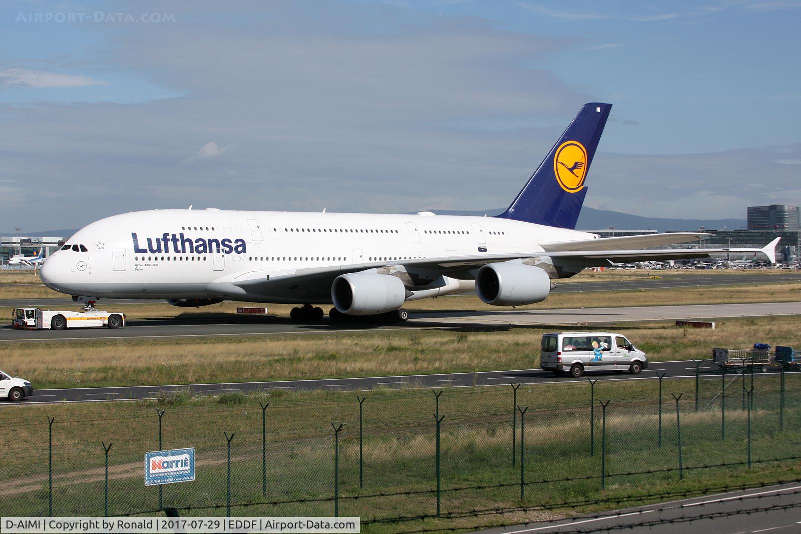 D-AIMI, 2011 Airbus A380-841 C/N 072, at fra