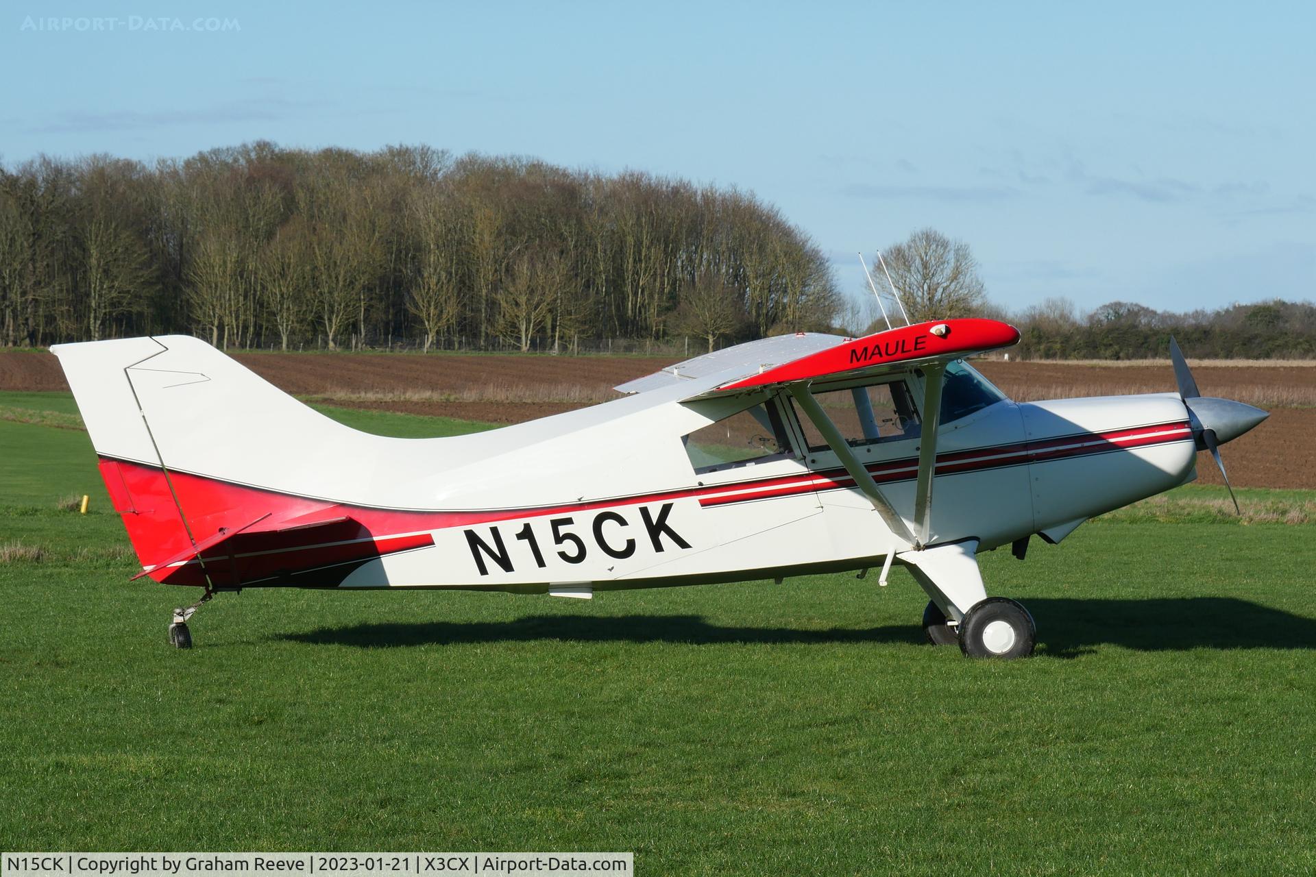N15CK, 1985 Maule MX-7-235 Star Rocket C/N 10012C, Parked at Northrepps.