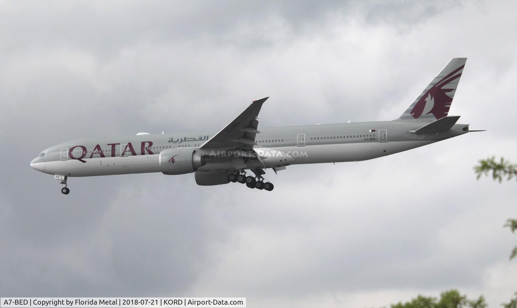 A7-BED, 2014 Boeing 777-3DZ/ER C/N 60330, Qatar 777-300 zx